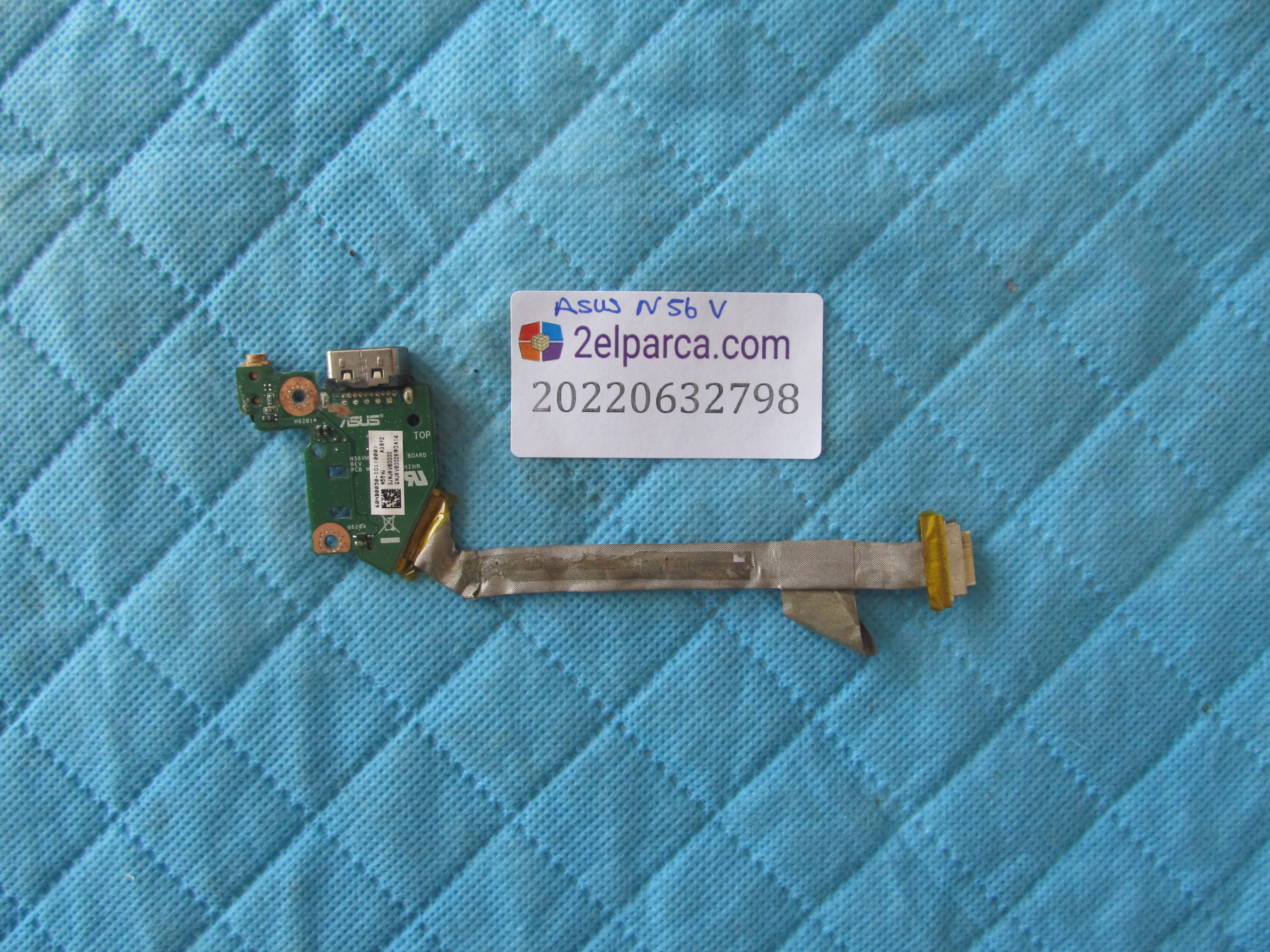 ASUS Asus n56v vga kart tetik karti flex dahil orjinal ürün küçük görsel 2