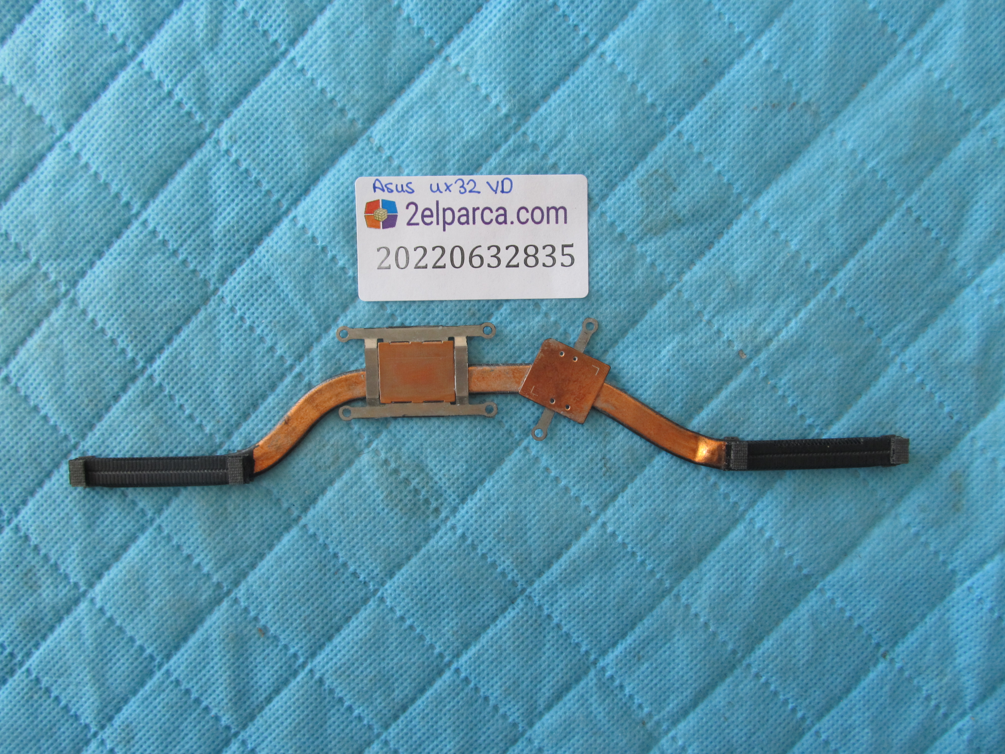 ASUS Asus ux32 soğutucu bakir heatsink orjinal ürün küçük görsel 2