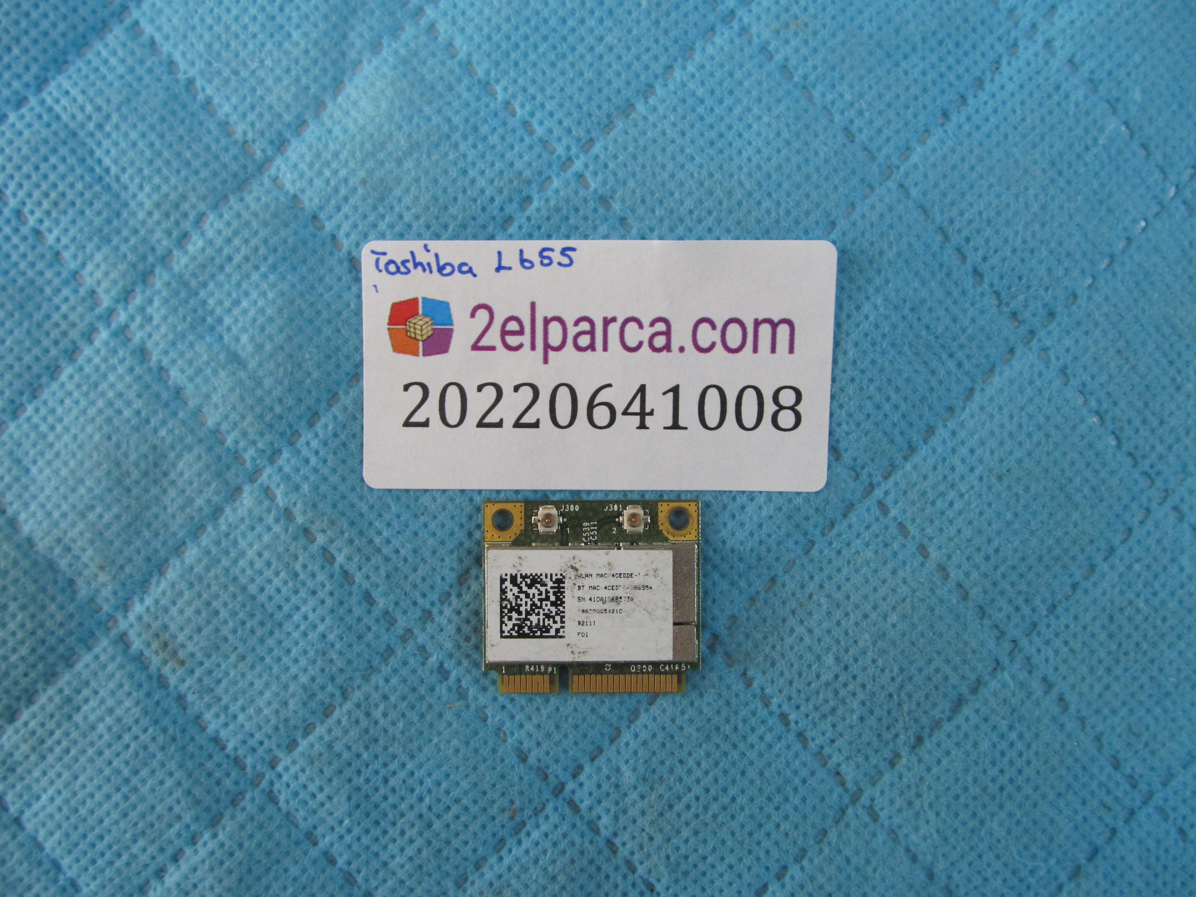 Toshiba l655 wifi karti orjinal ürün