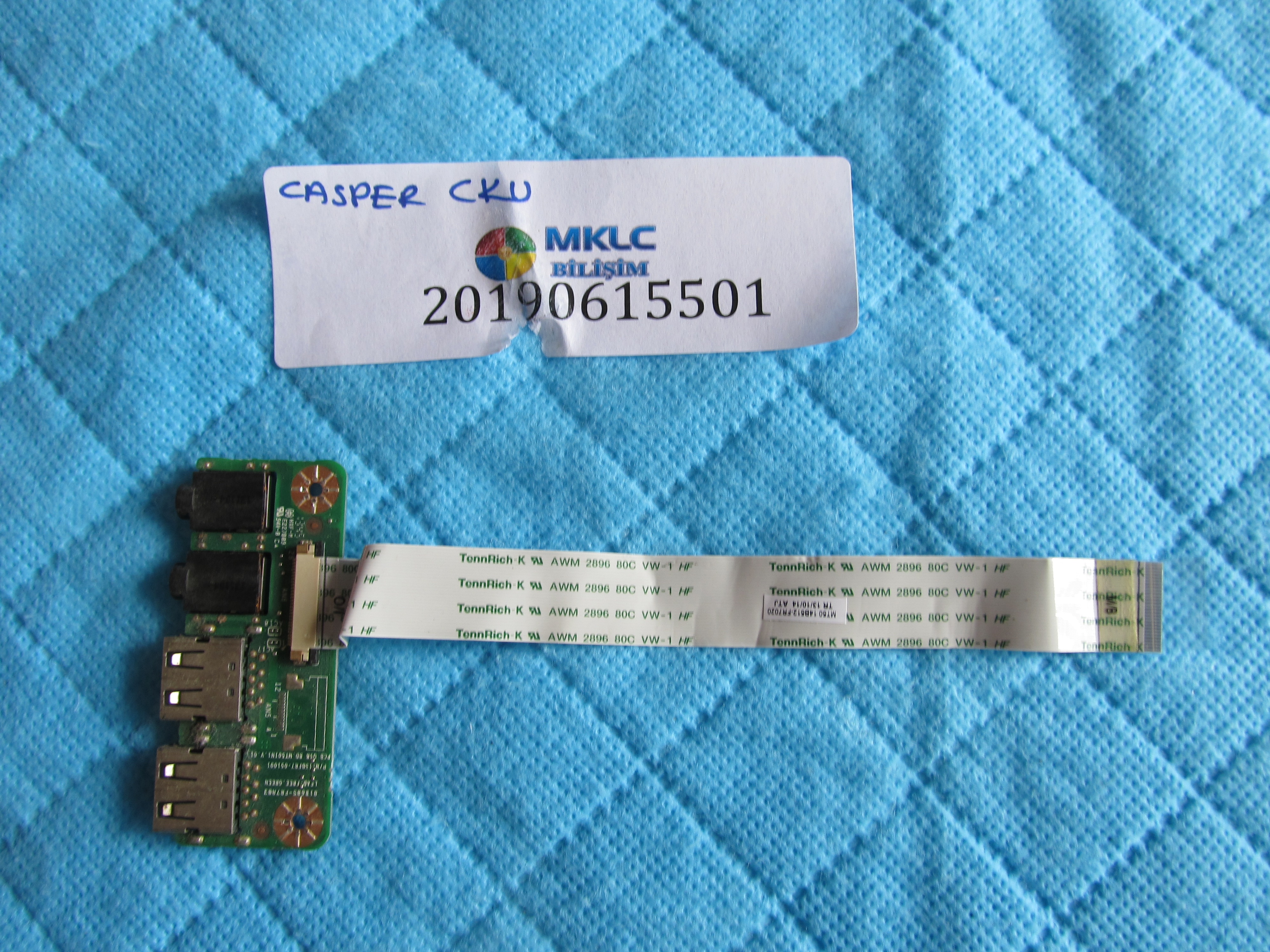 Casper cku usb port flex ve ses karti orjinal ürün