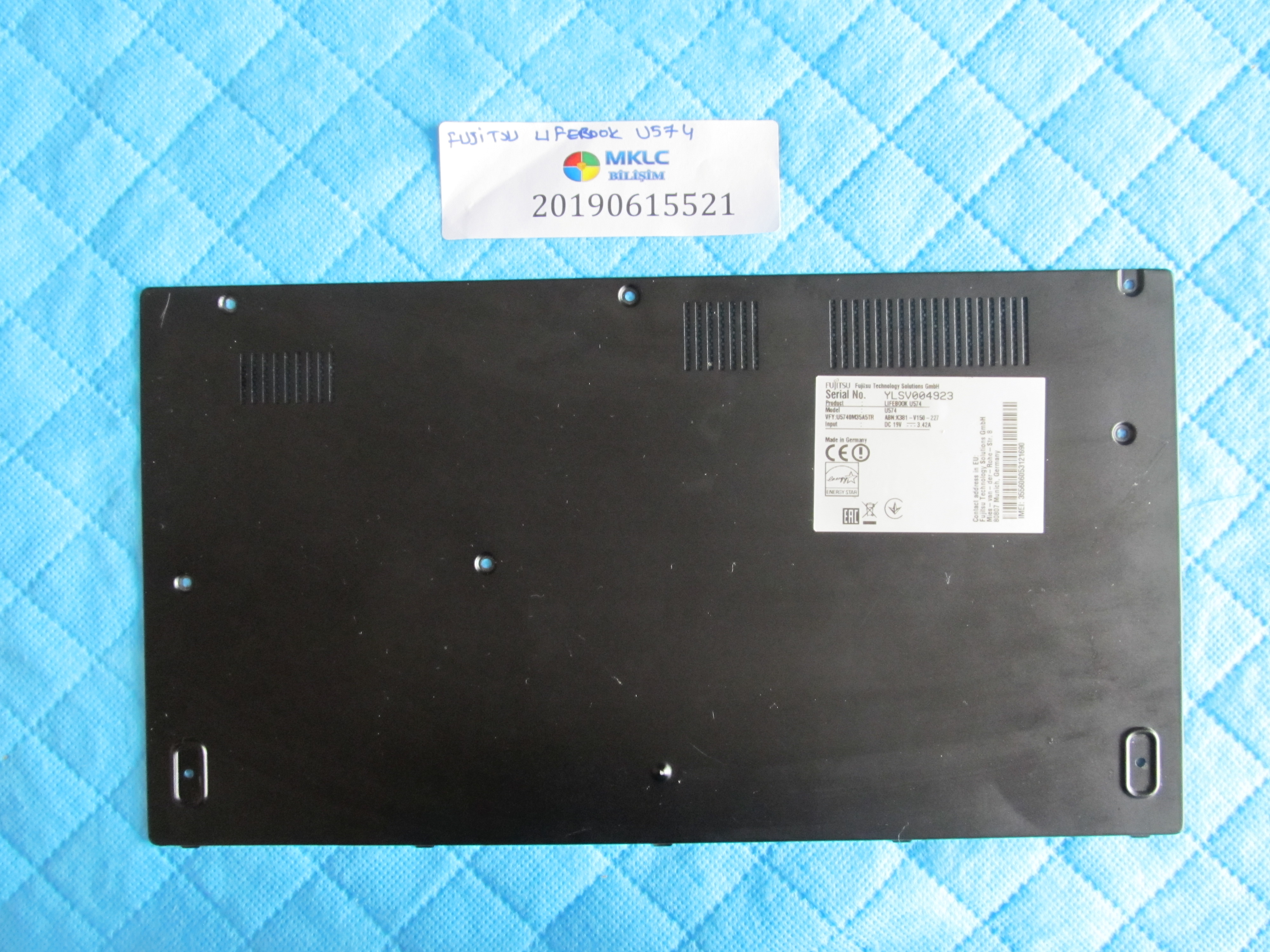 Fujitsu lifebook u574 alt kasa kapaği orjinal ürün