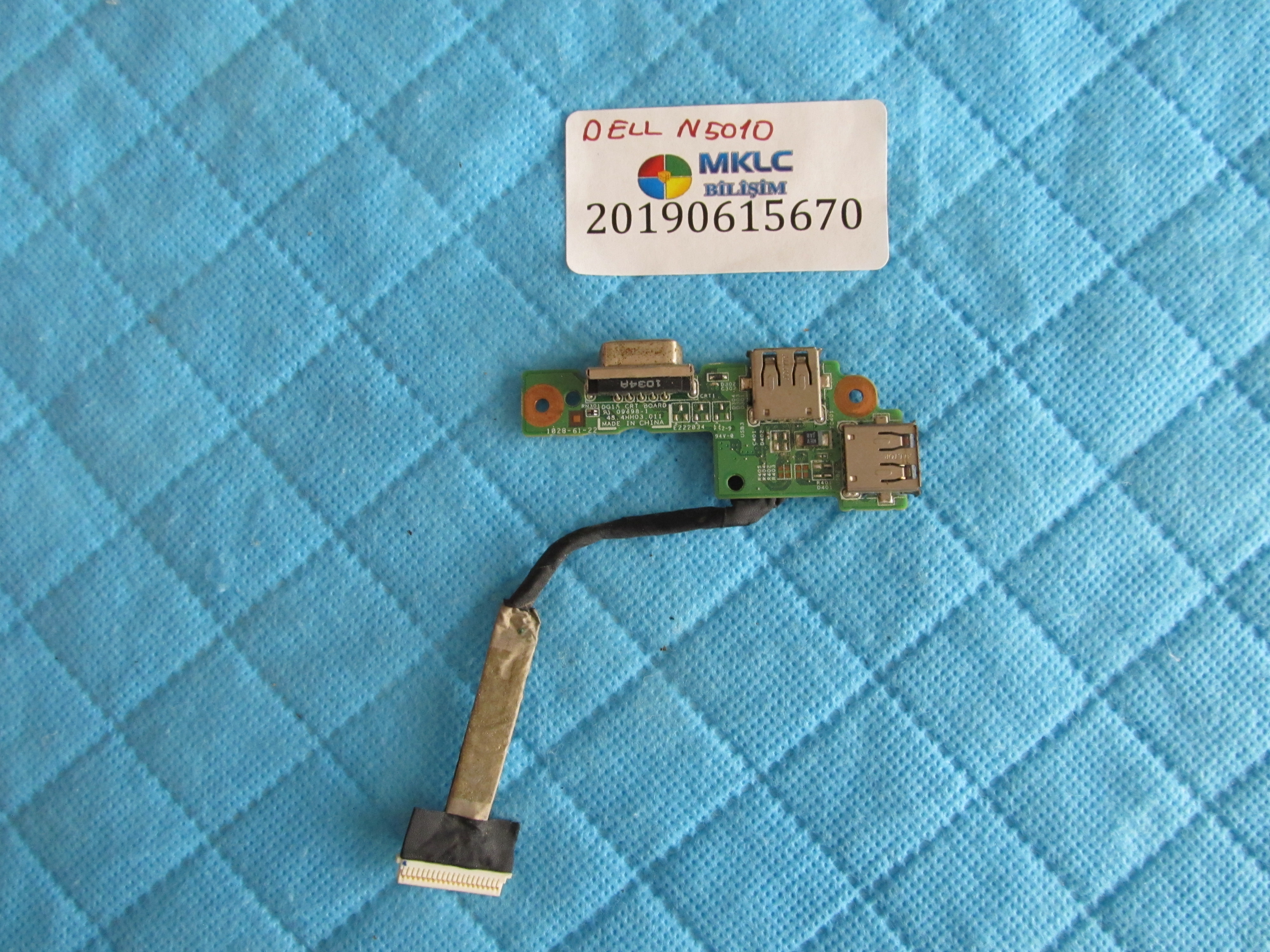 Dell n5010 usb vga port flex orjinal ürün