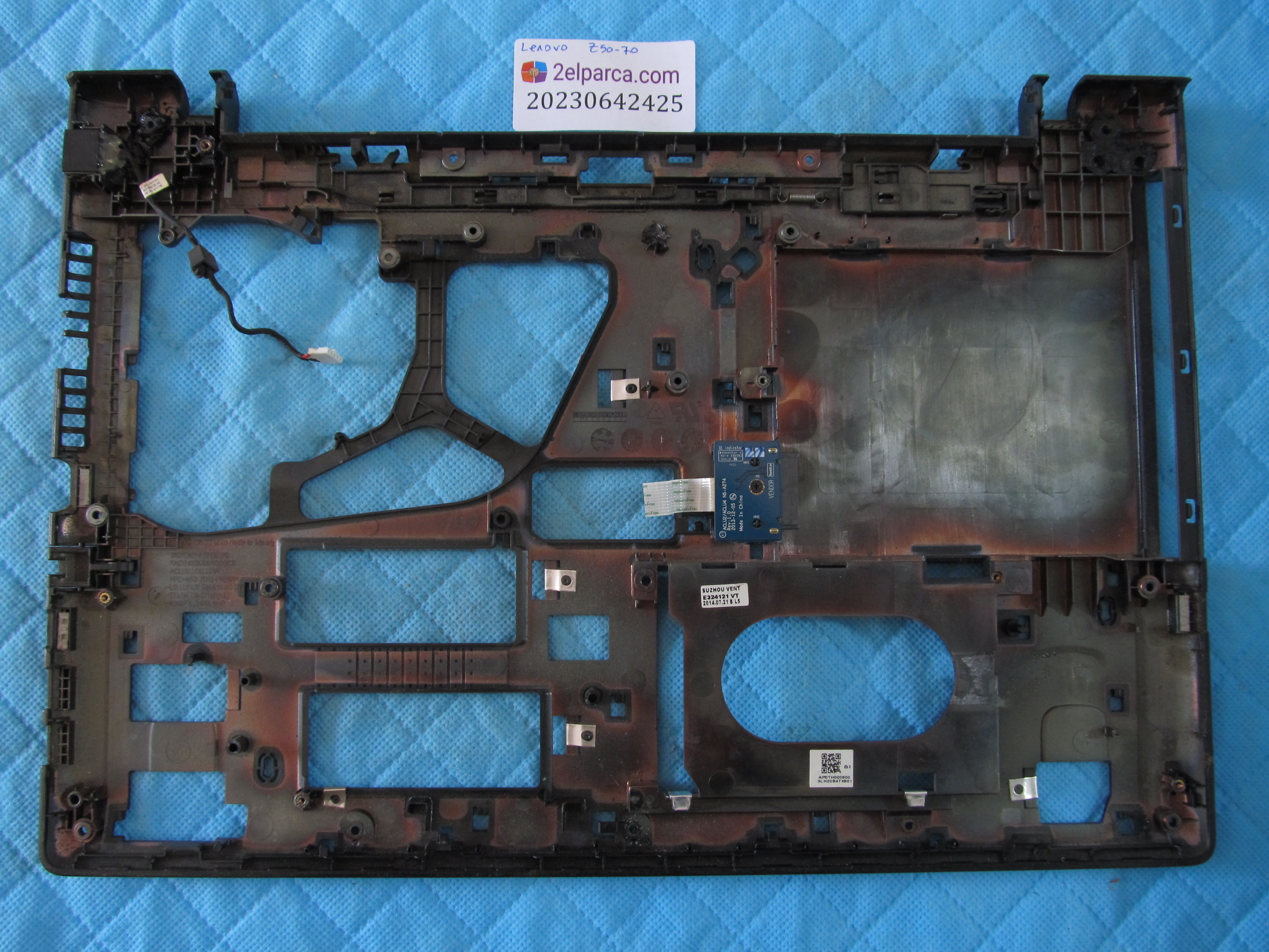 LENOVO Lenovo z50-70 alt kasa tamirli şarj soket üzerinde orjinal ürün küçük görsel 2