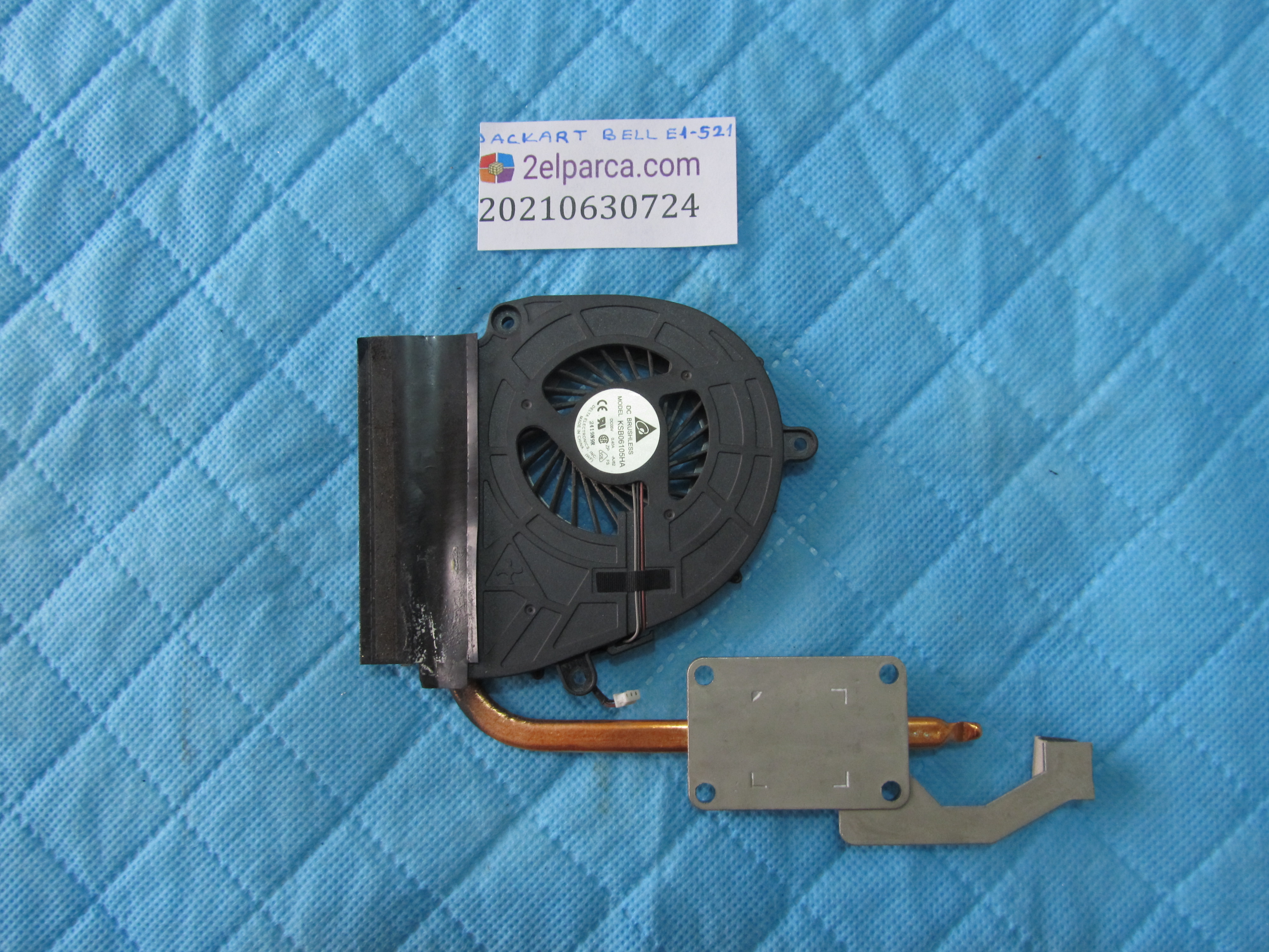PACKARD BELL Packardbell e1-521 soğutucu fan bakir (heatsink) küçük görsel 2