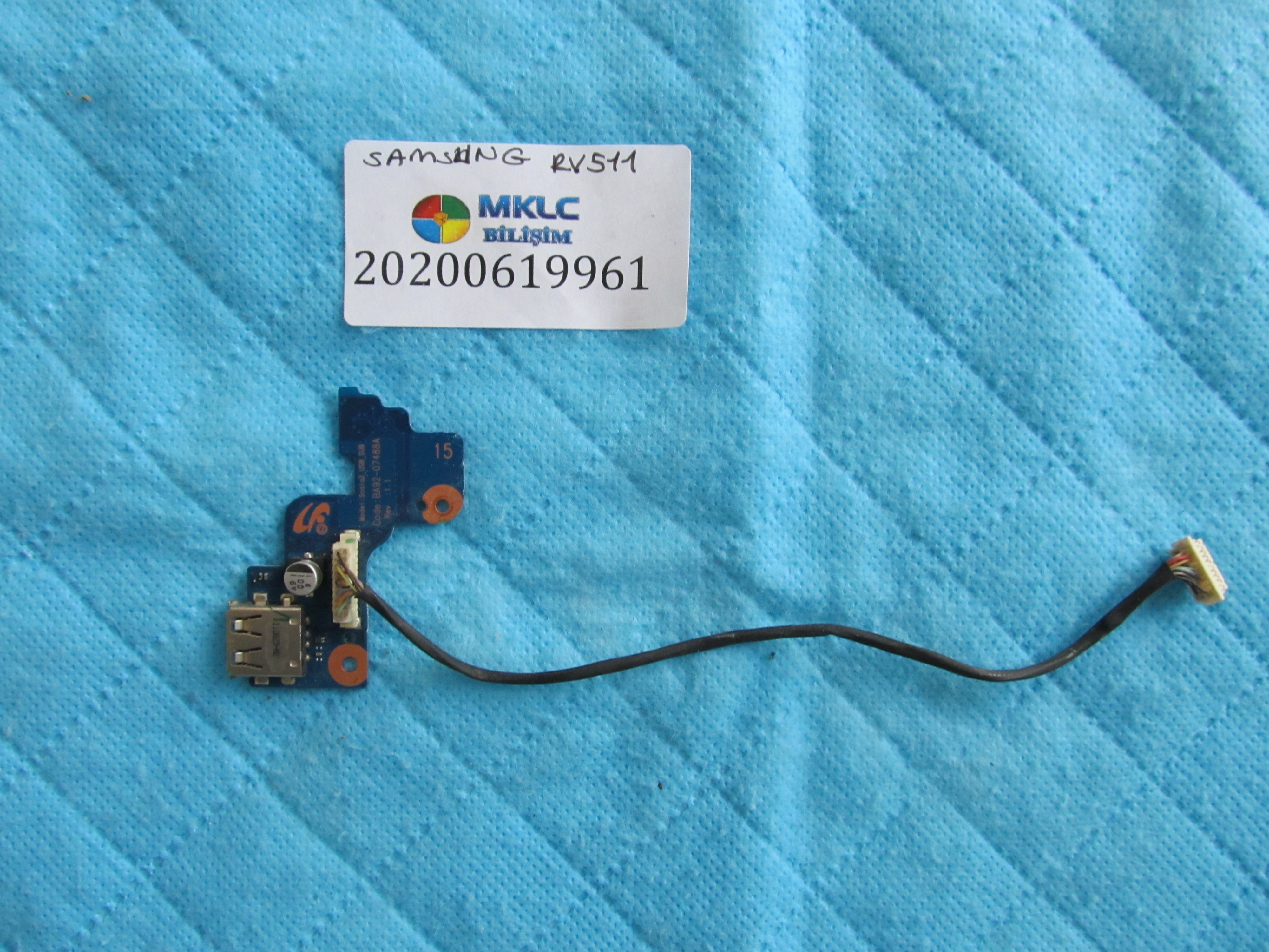 Samsung rv511 usb port flex ve tetik karti