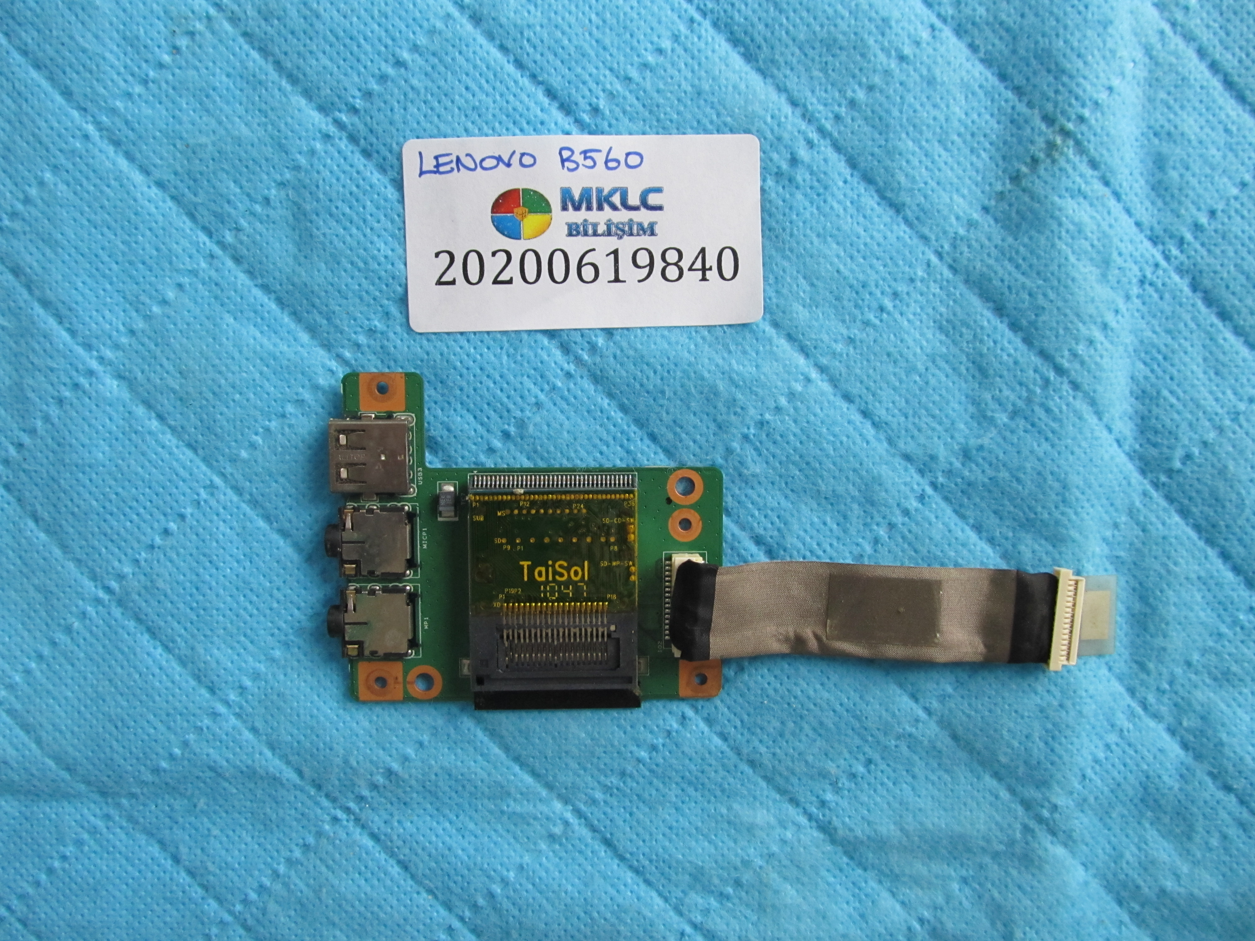 Lenovo b560 usb port flex ve ses karti