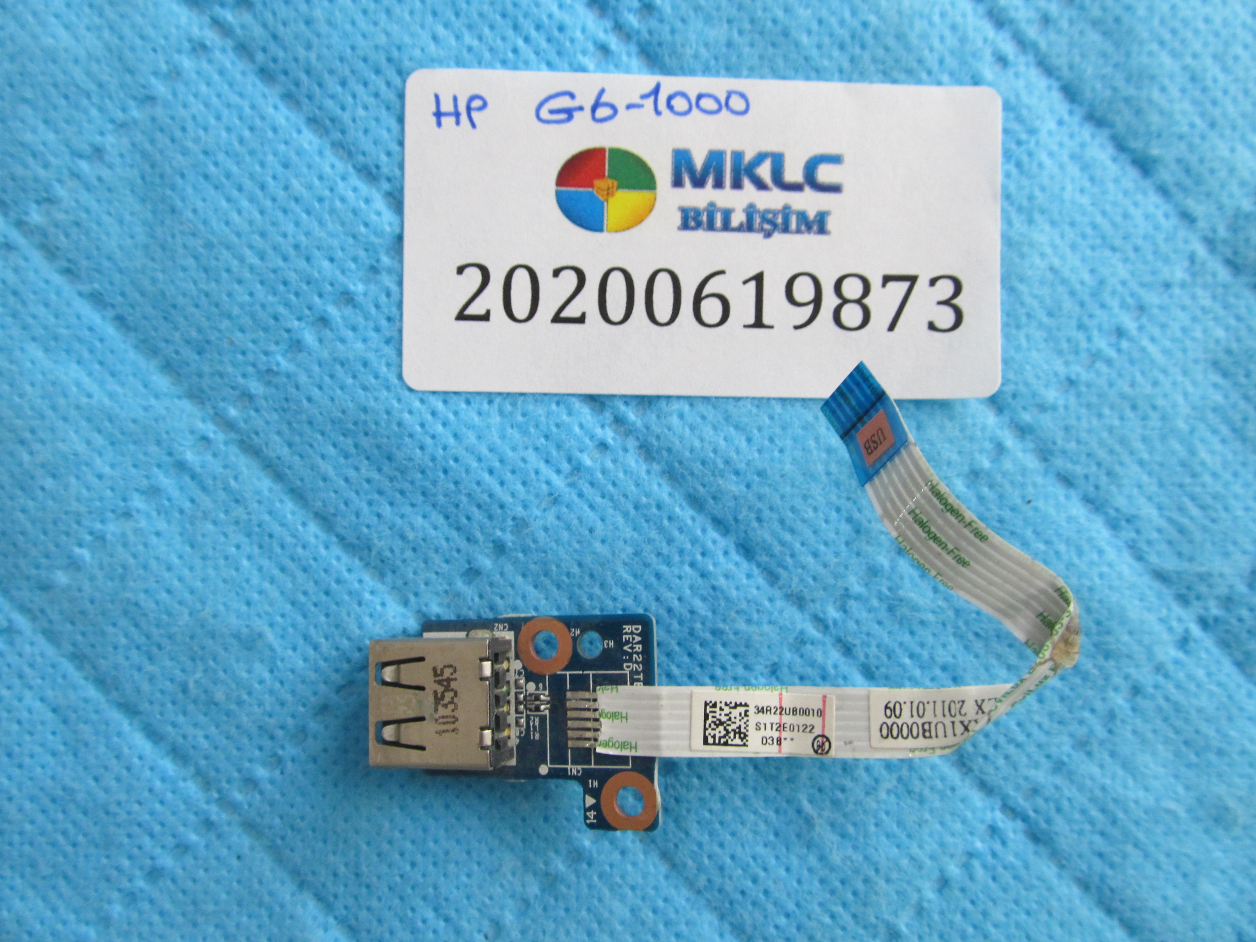 Hp g6-1000 usb port flex