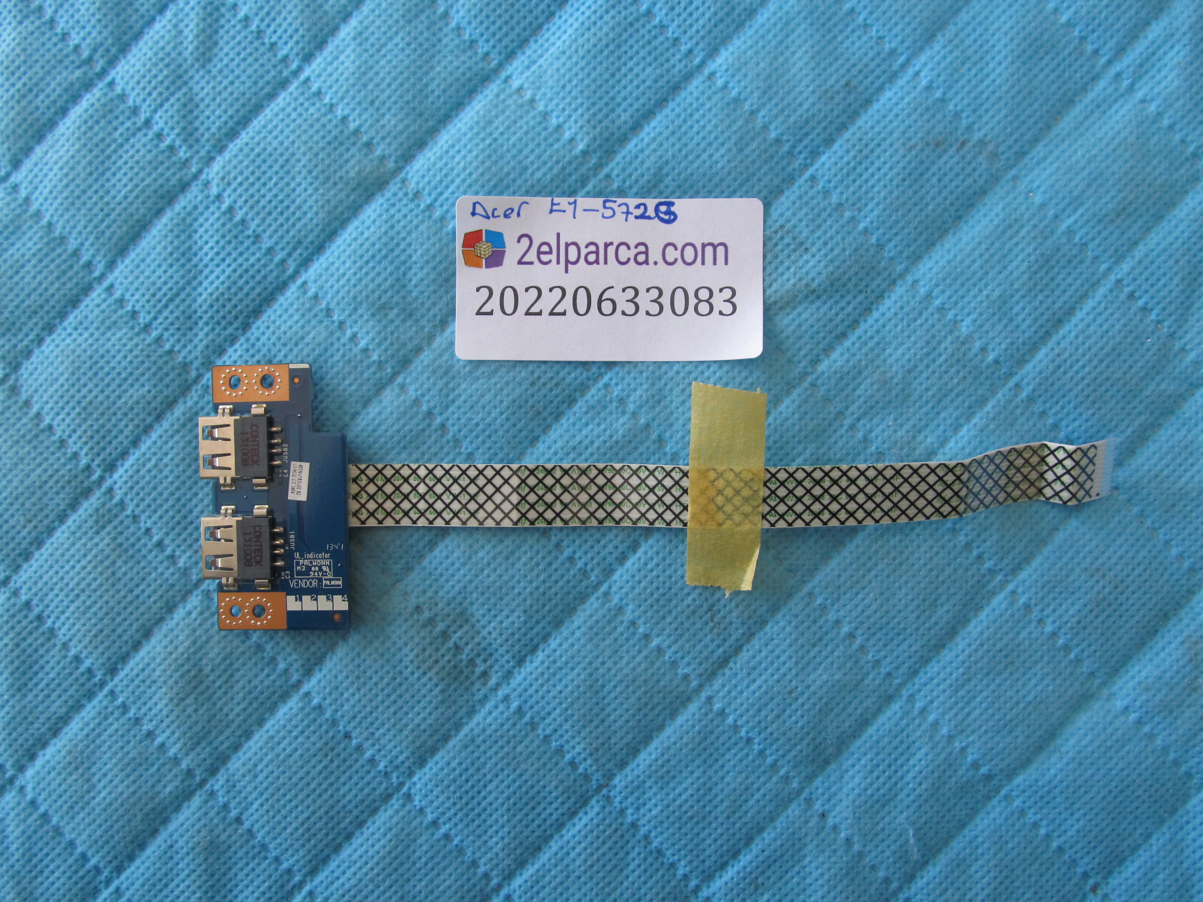 ACER Acer e1-572g usb kart flex dahil orjinal ürün küçük görsel 2
