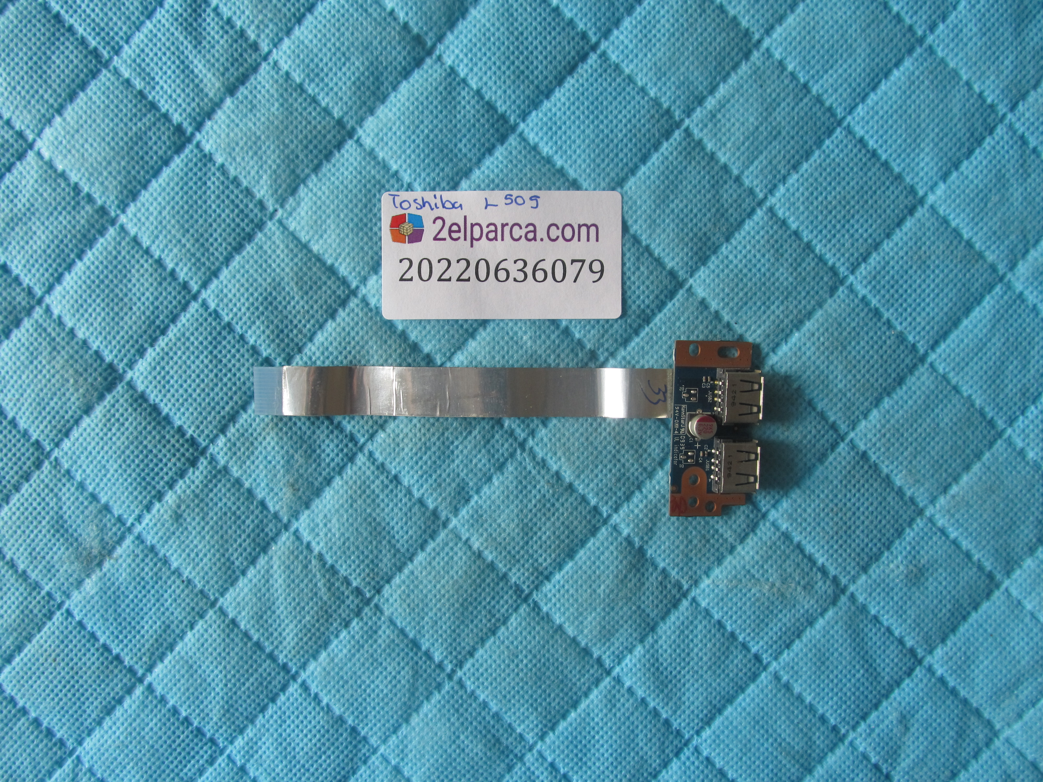 TOSHİBA Toshiba l505 usb kart flex dahil orjinal ürün küçük görsel 2