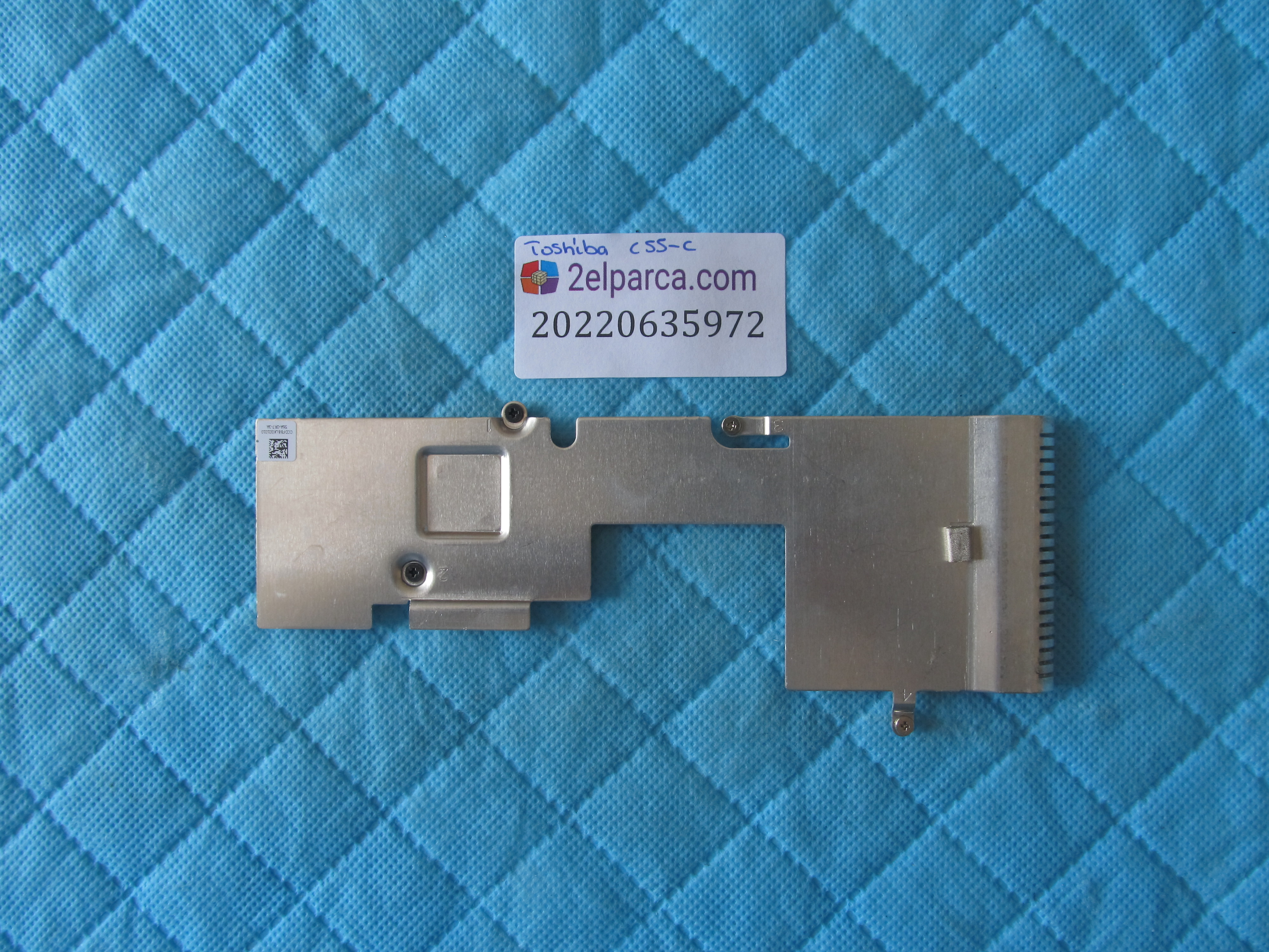 TOSHİBA Toshiba c55-c soğutucu bakir (heatsink) orjinal ürün küçük görsel 2