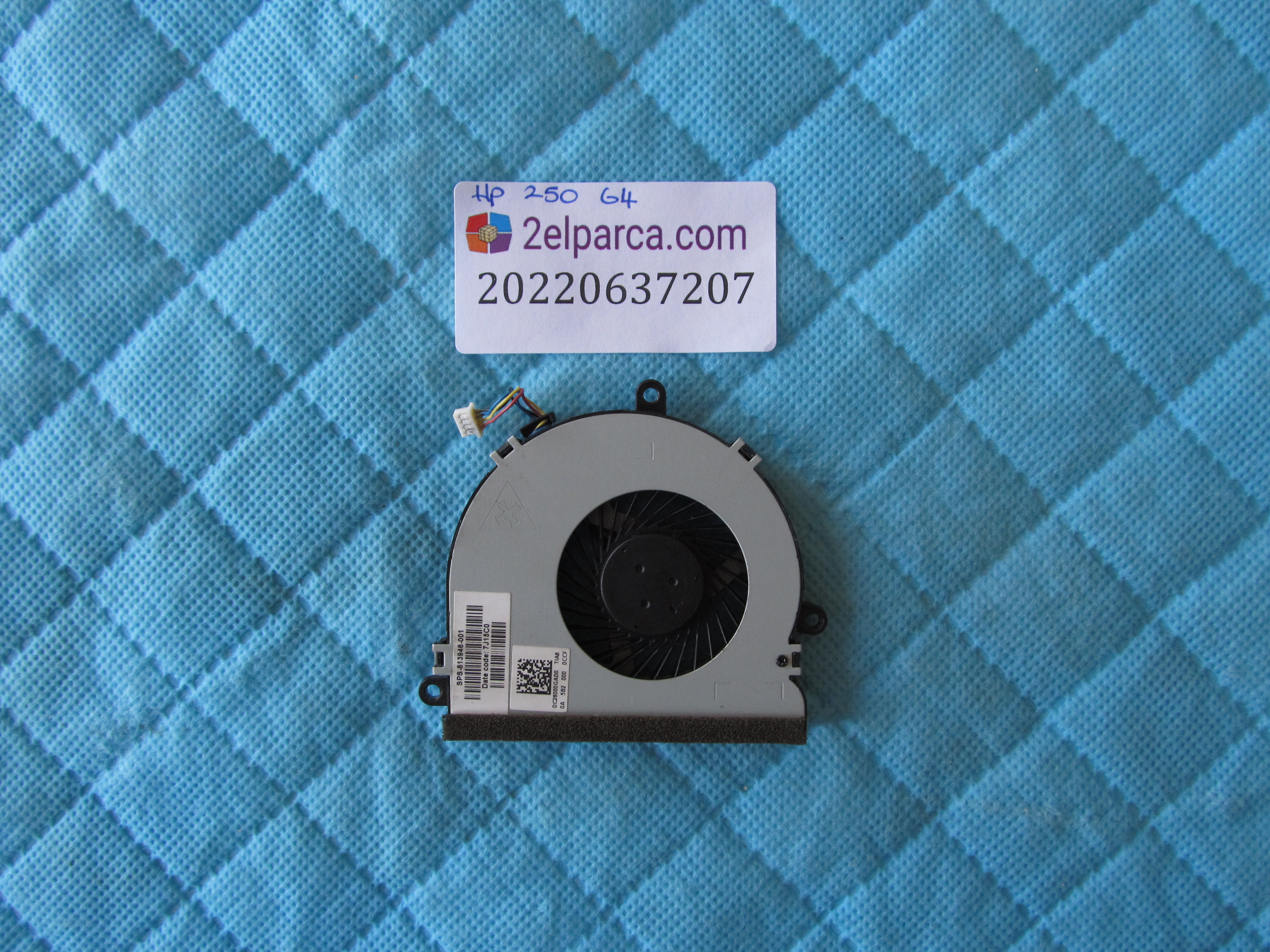Hp 250 g4 soğutucu fan orjinal ürün