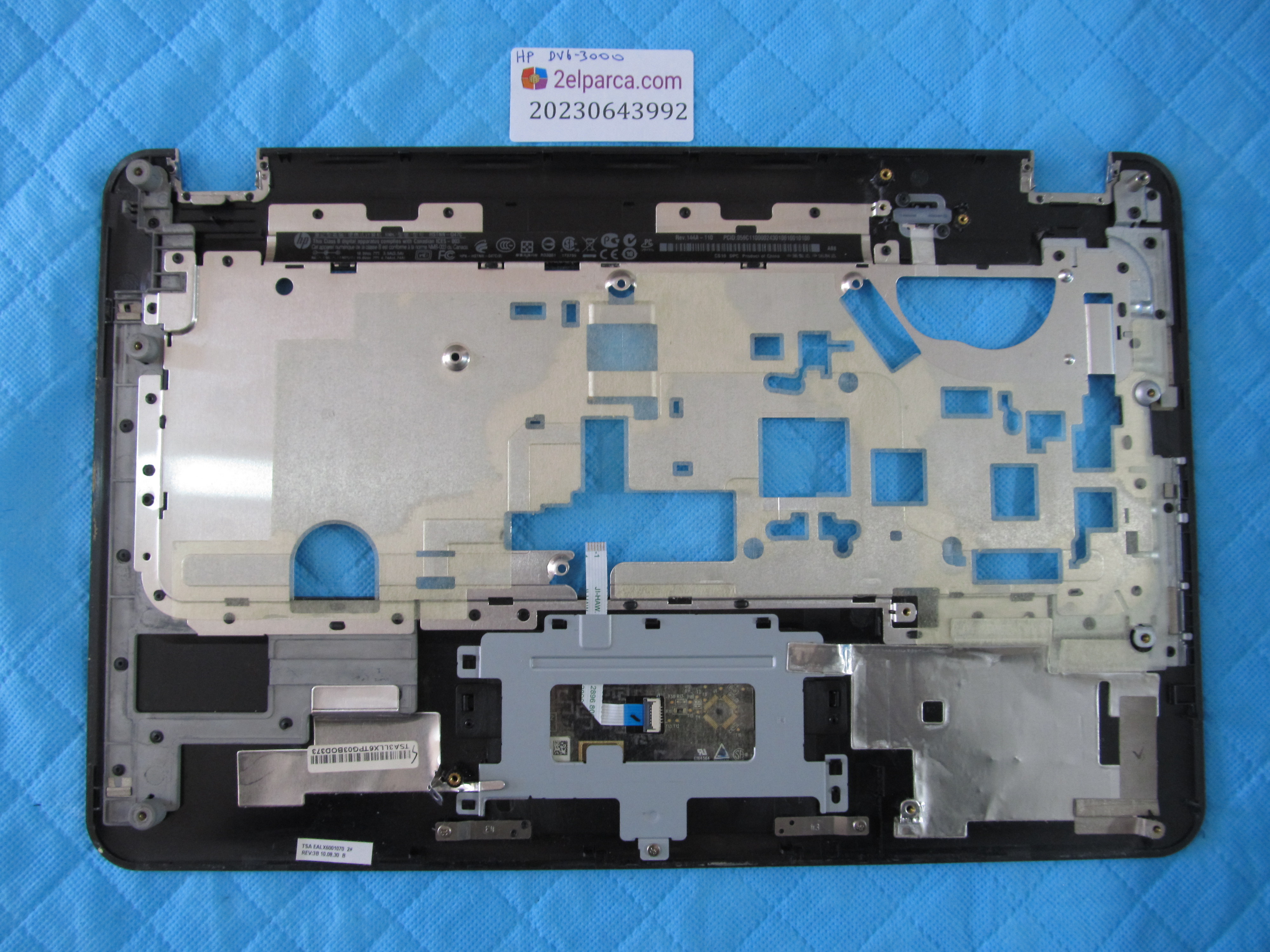 HP Hp dv6-3000 üst kasa klavye kasasi orjinal ürün küçük görsel 2