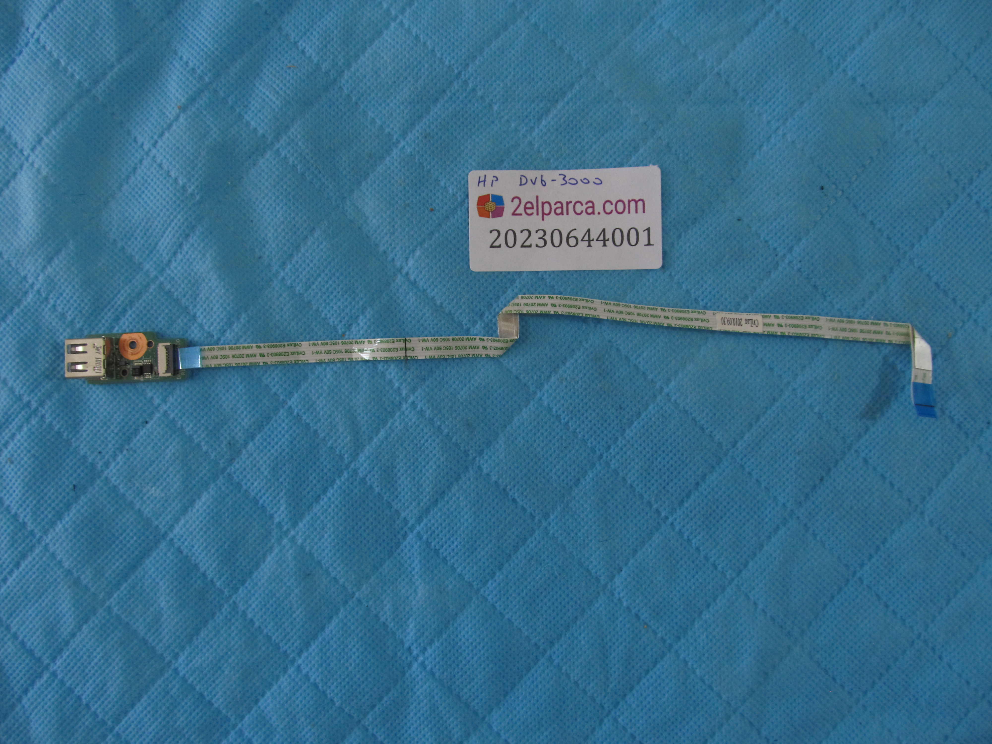 Hp dv6-3000 usb port flex orjinal ürün