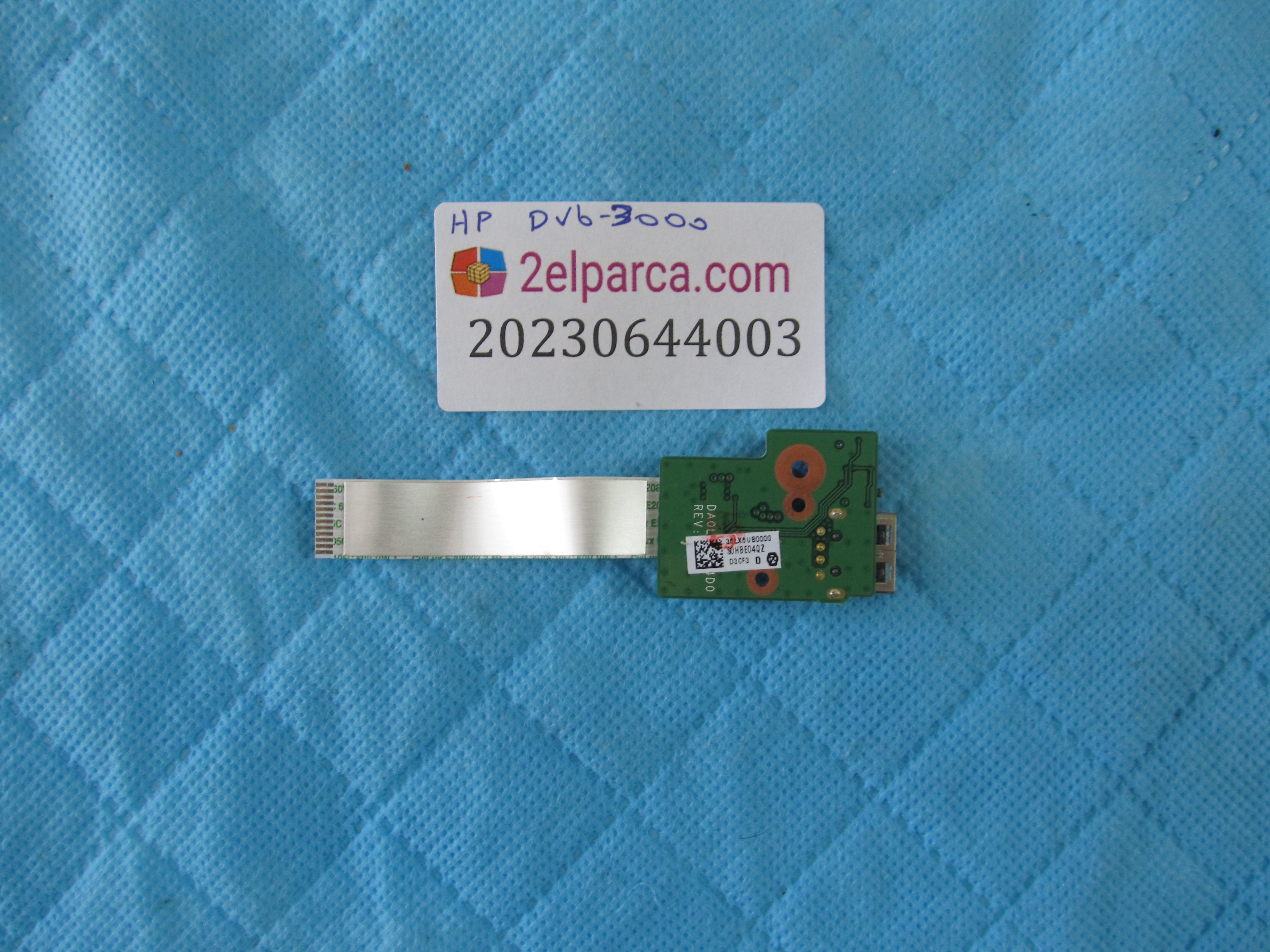 HP Hp dv6-3000 usb port flex orjinal ürün küçük görsel 2