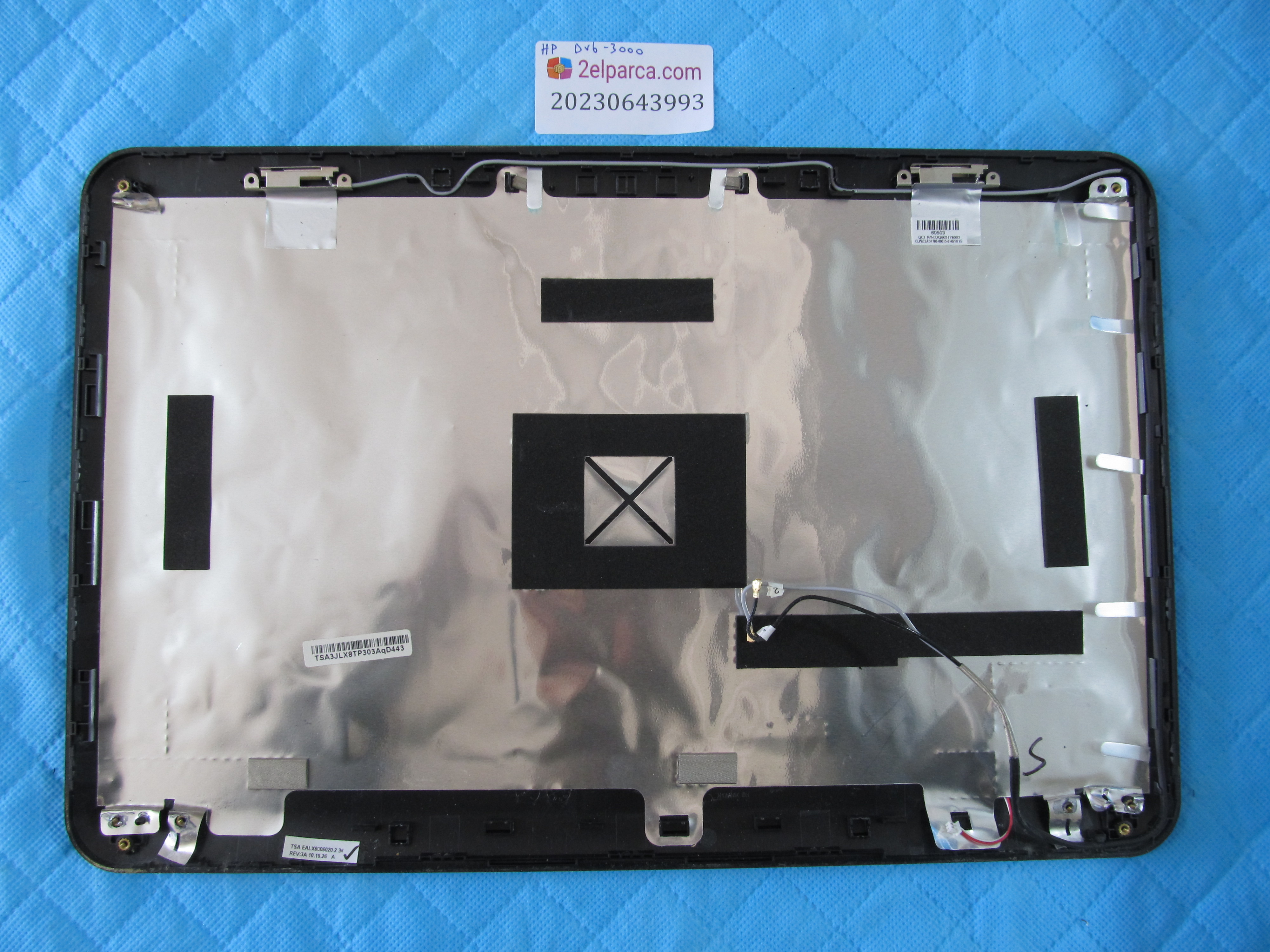 HP Hp dv6-3000 ekran arka kapak lcd back cover orjinal ürün küçük görsel 2