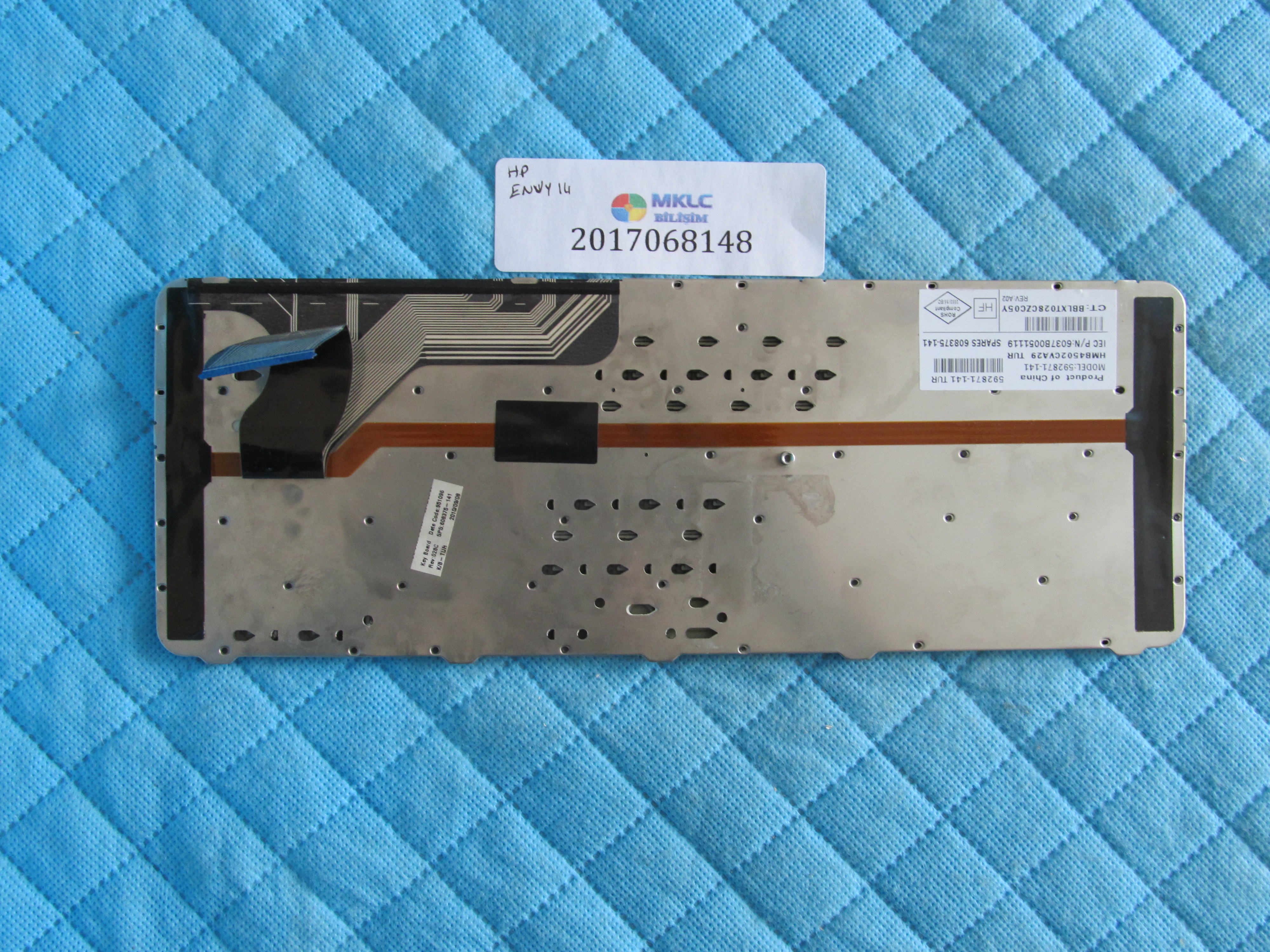 HP Hp envy14 klavye tr q küçük görsel 2