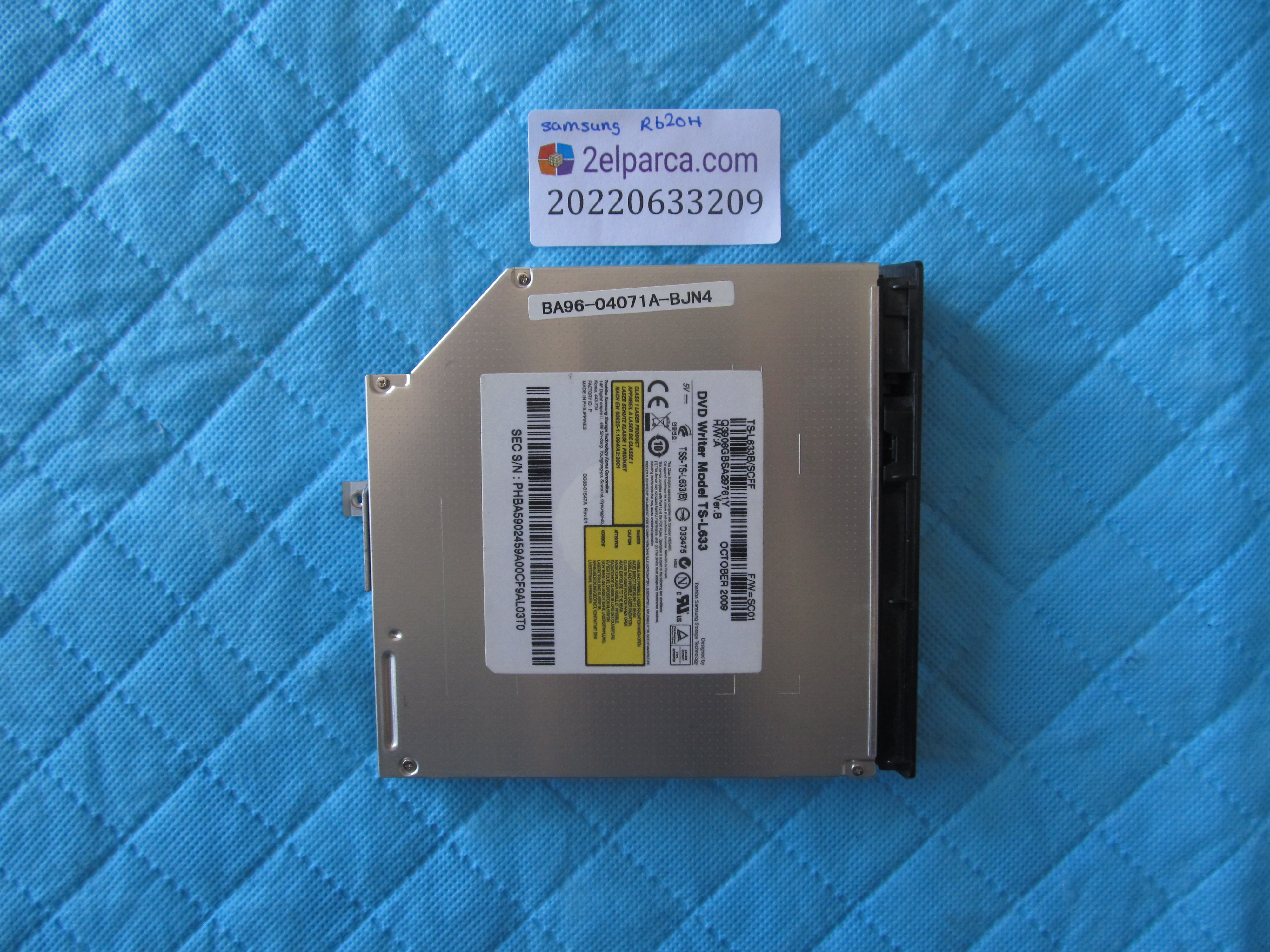 SAMSUNG Samsung r620h dvd yazici orjinal ürün küçük görsel 2