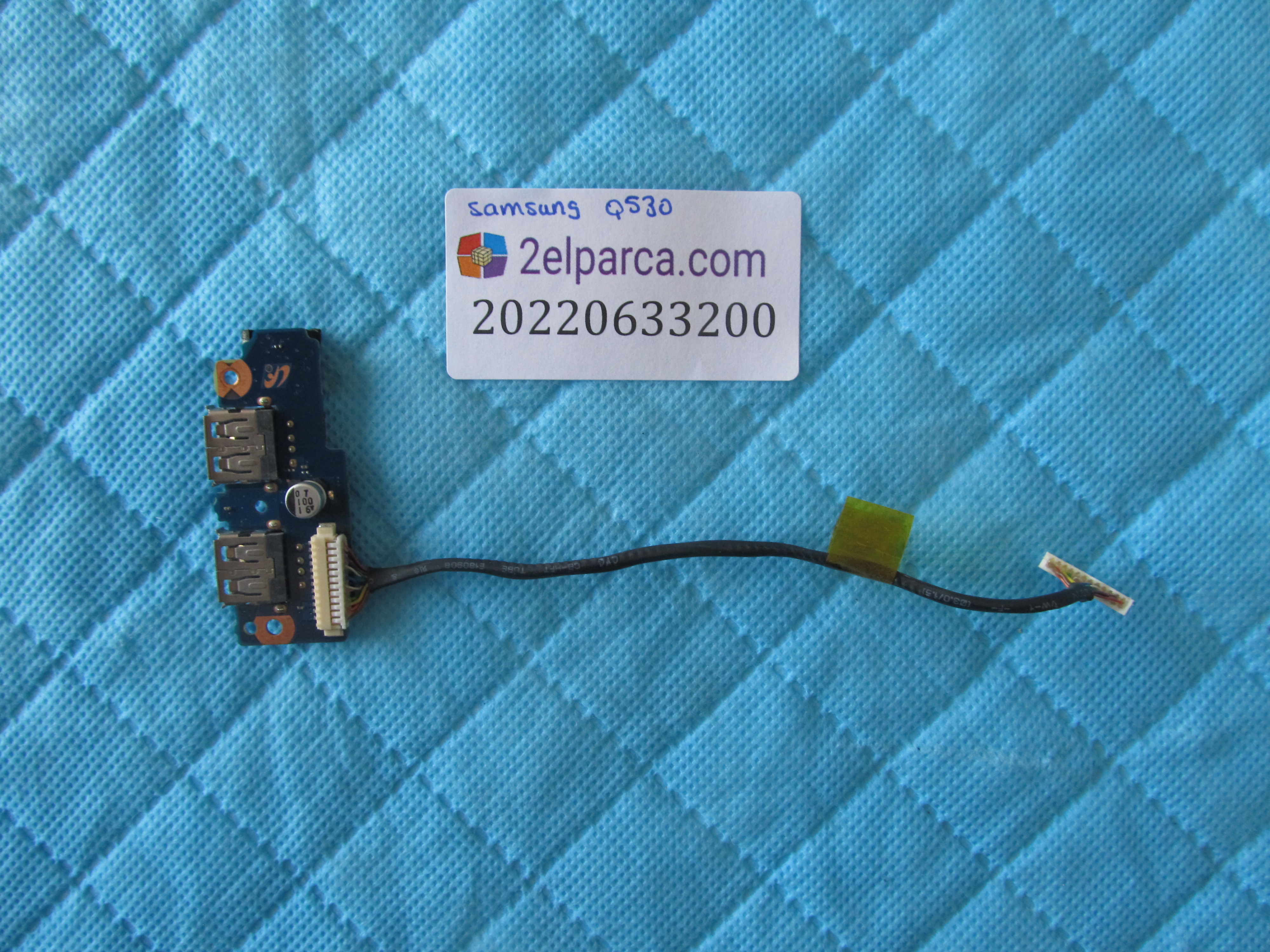 SAMSUNG Samsung q530 usb kart tetik karti flex dahil orjinal ürün küçük görsel 2