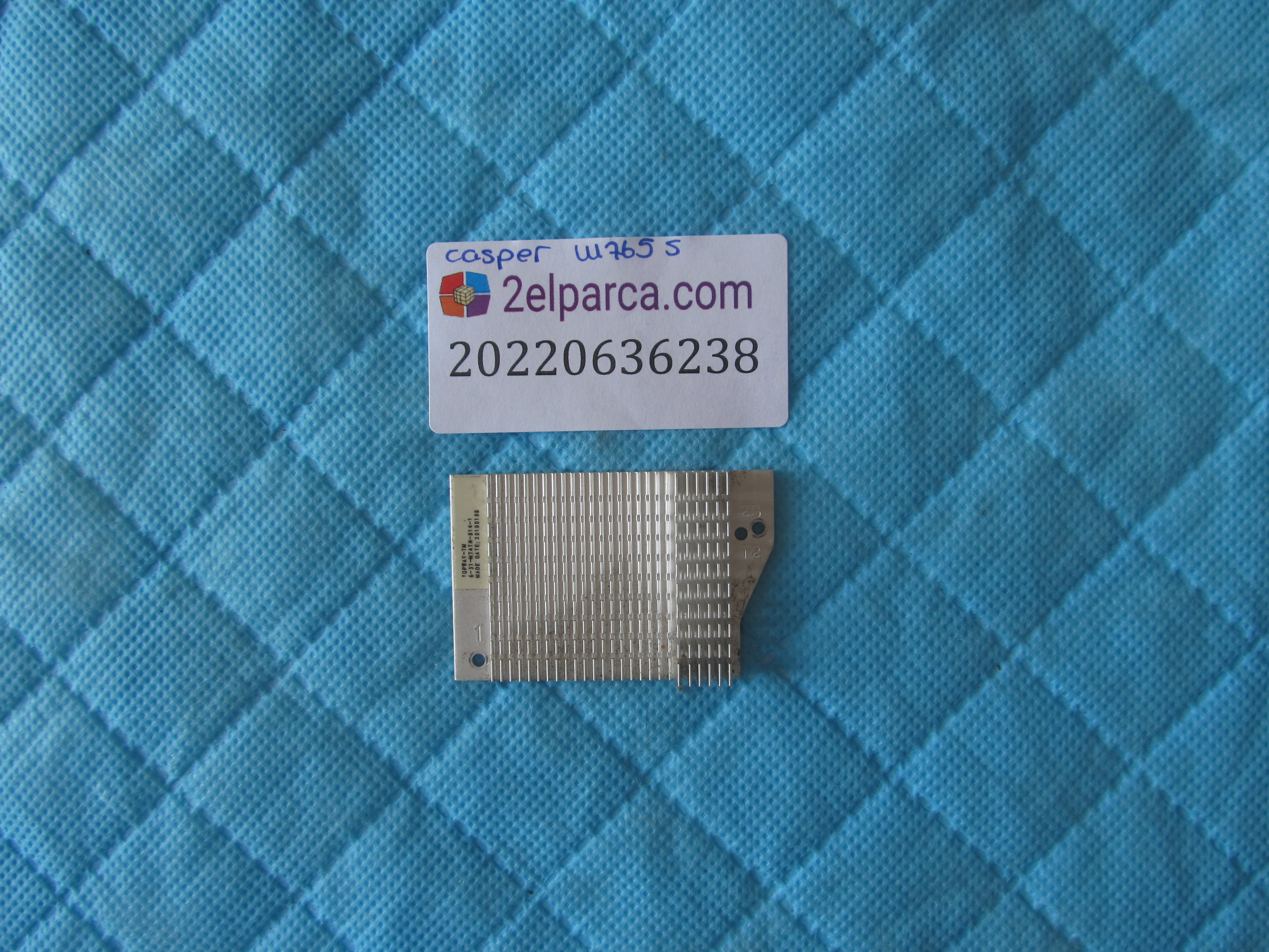 CASPER Casper w765s soğutucu bakir (heatsink) orjinal ürün küçük görsel 2
