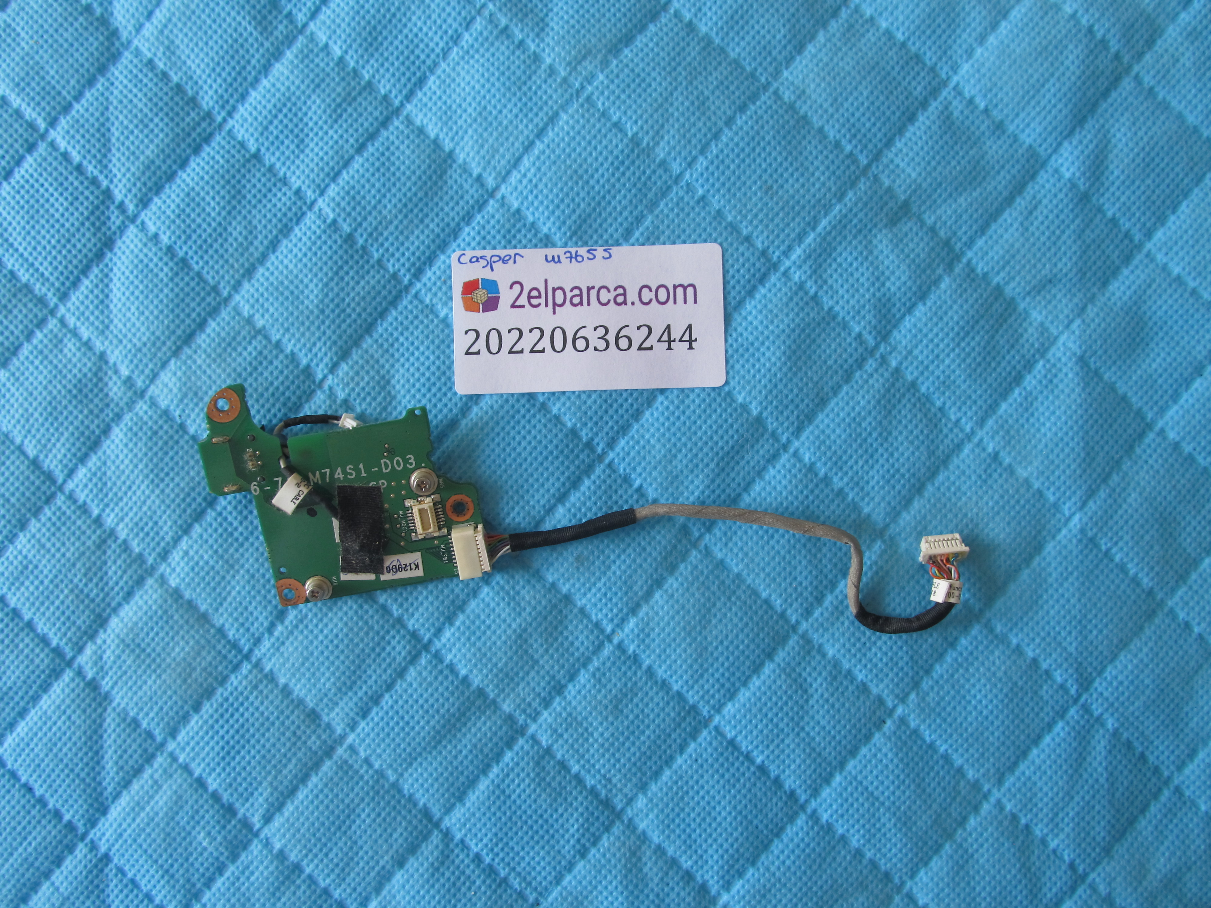 CASPER Casper w765s ethernet board flex orjinal ürün küçük görsel 2