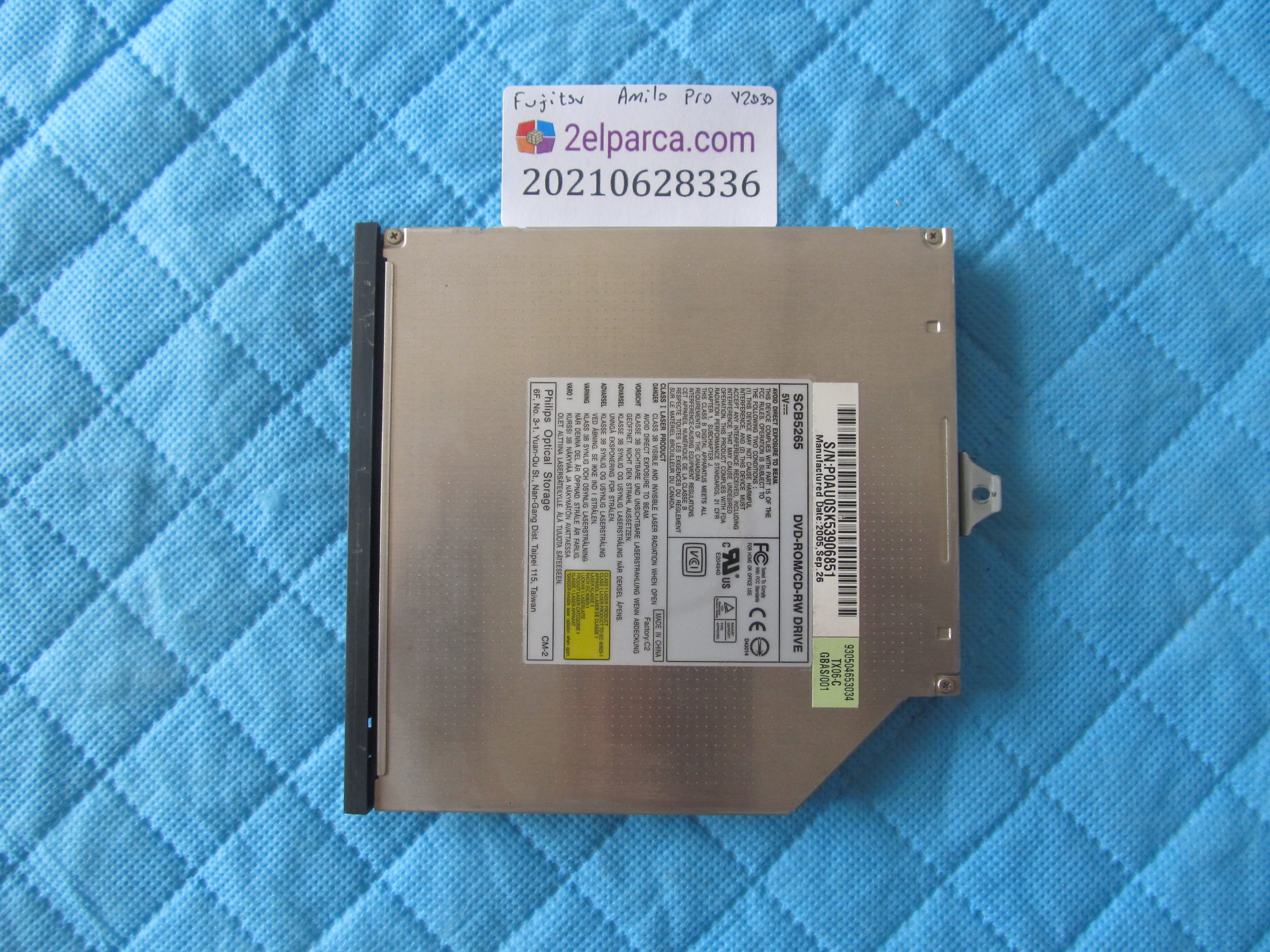 FUJİTSU Fujitsu amilo pro v2030 dvd küçük görsel 2