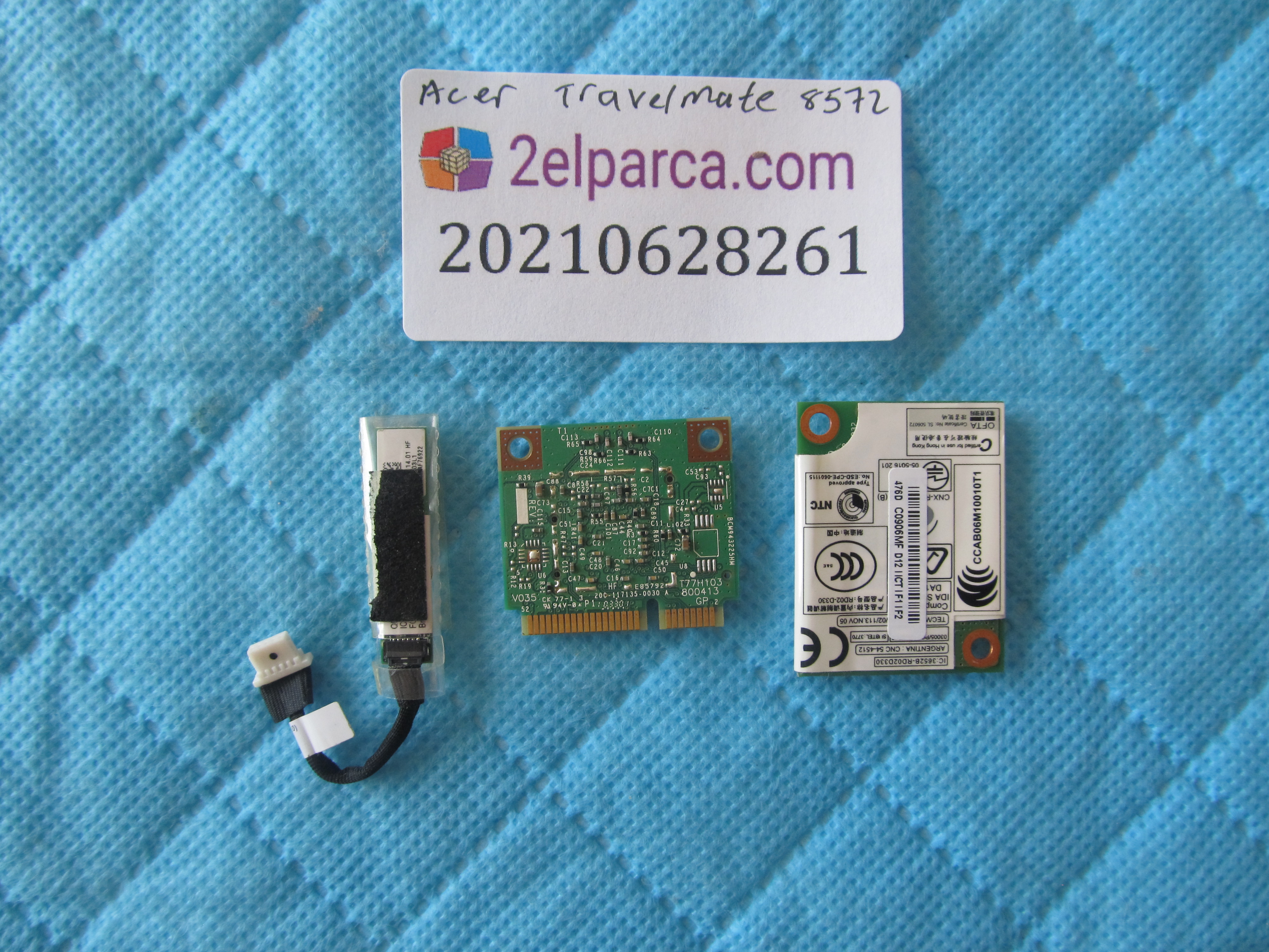 ACER Acer travelmate 8572 wifi karti küçük görsel 2