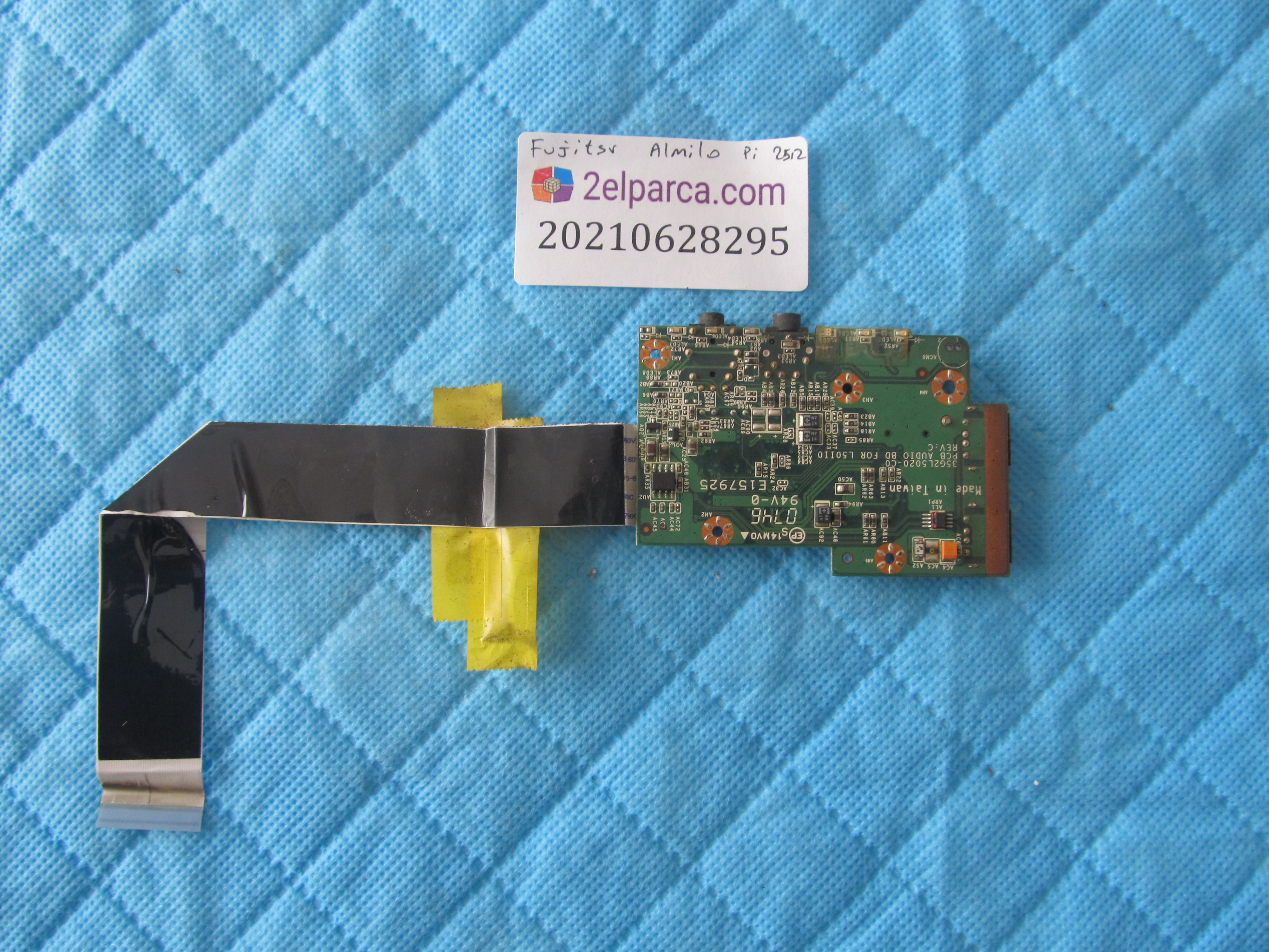 FUJİTSU Fujitsu amilo pi 2512 usb ve ses board flex küçük görsel 2