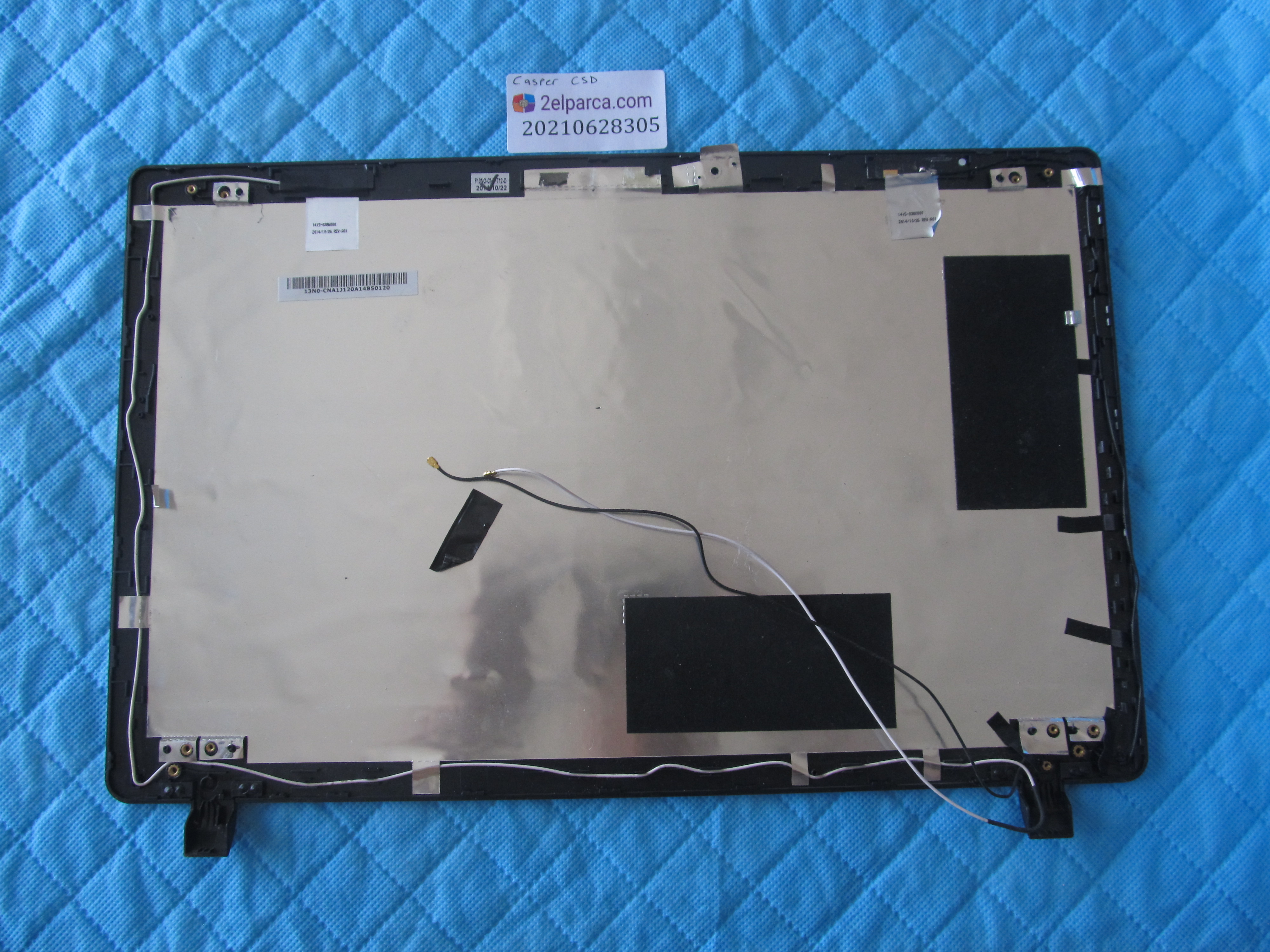 CASPER Casper csd arka kapak lcd back cover (1 vida yeri tamirli) orjinal ürün küçük görsel 2