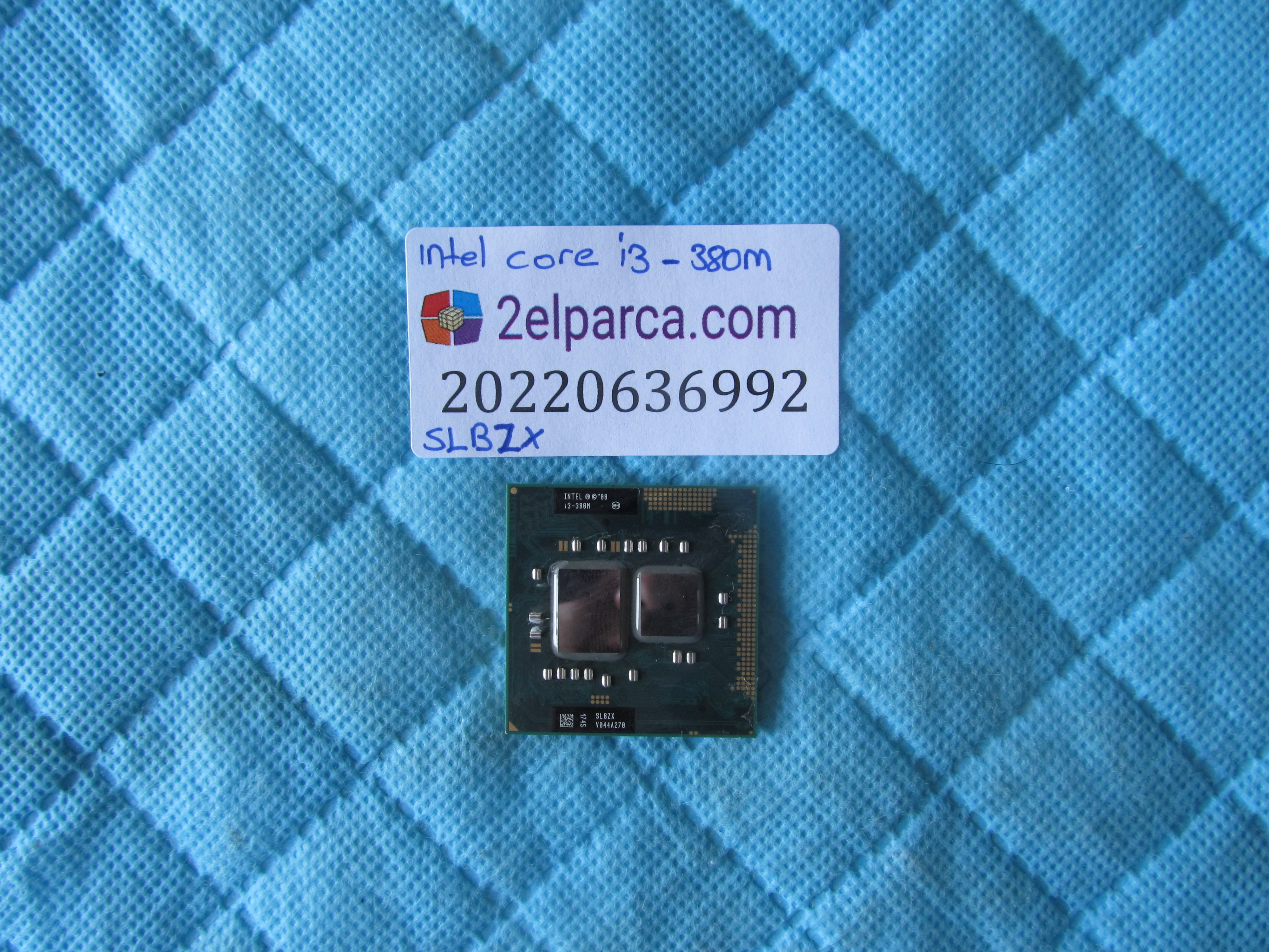 Intel core i3-380m cpu slbzx