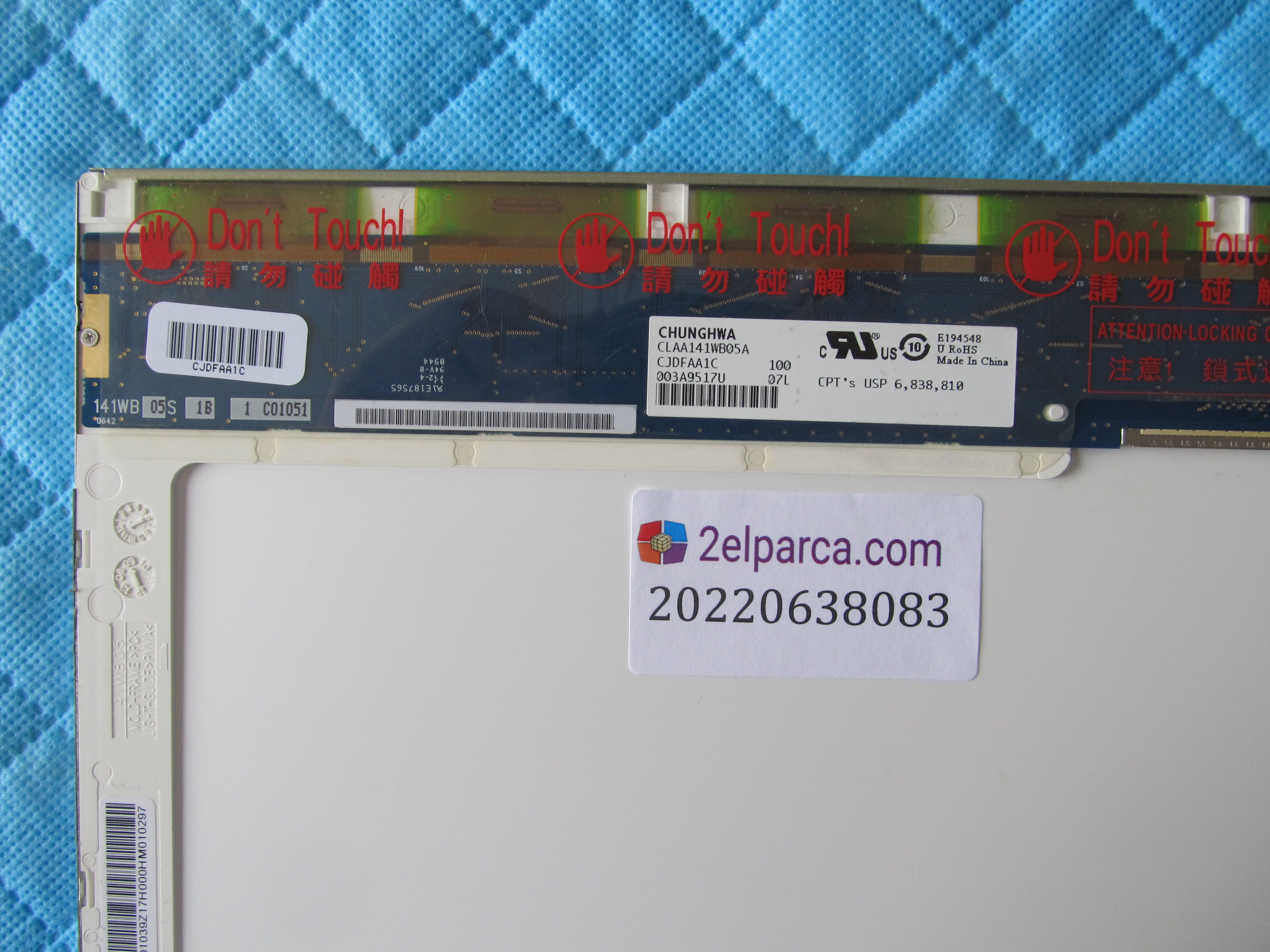 CHUNGHWA Claa141wb05a ekran orjinal 14.1 küçük görsel 2
