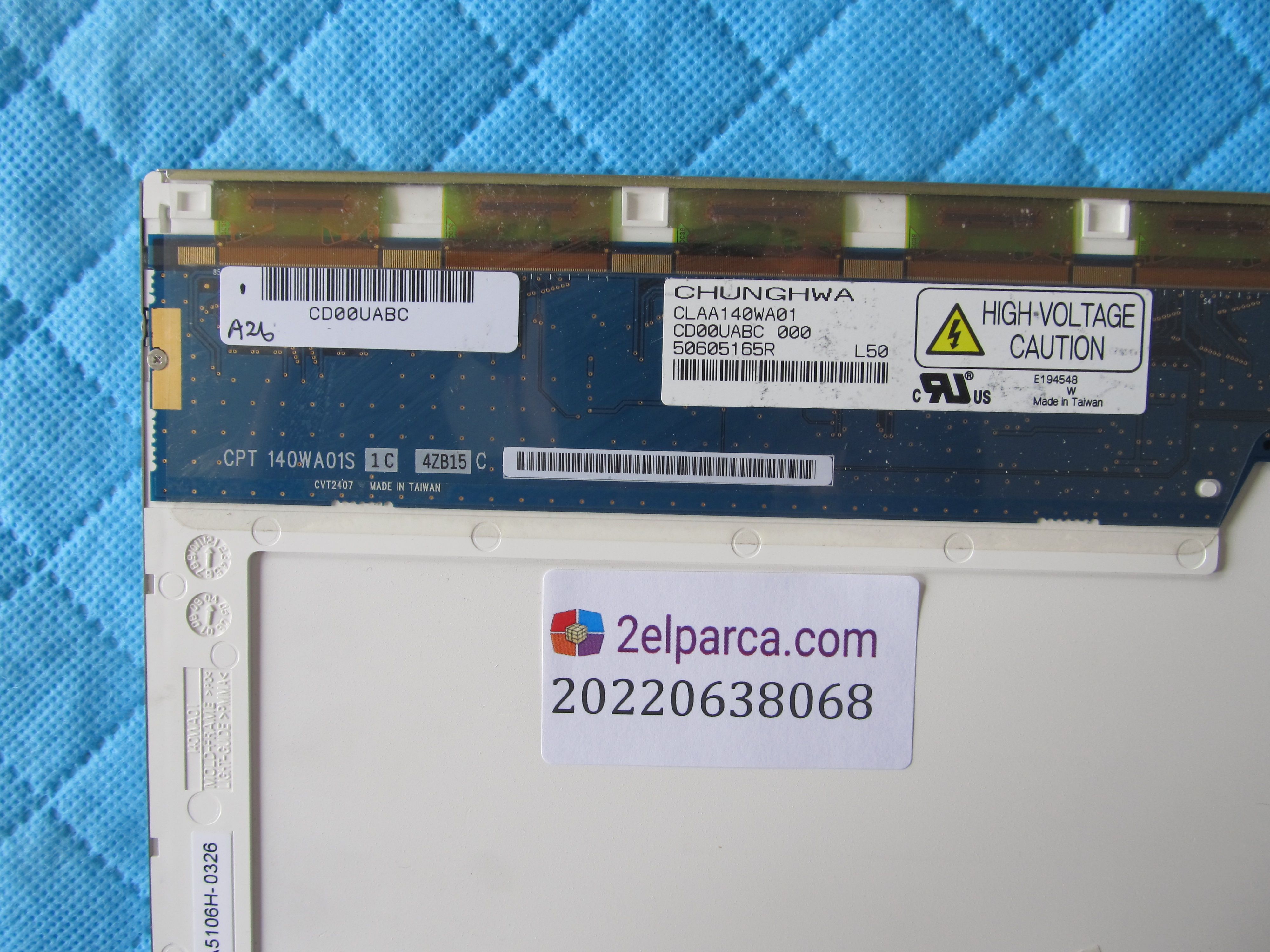 LG Claa140wa01 ekran orjinal 14.0 küçük görsel 2