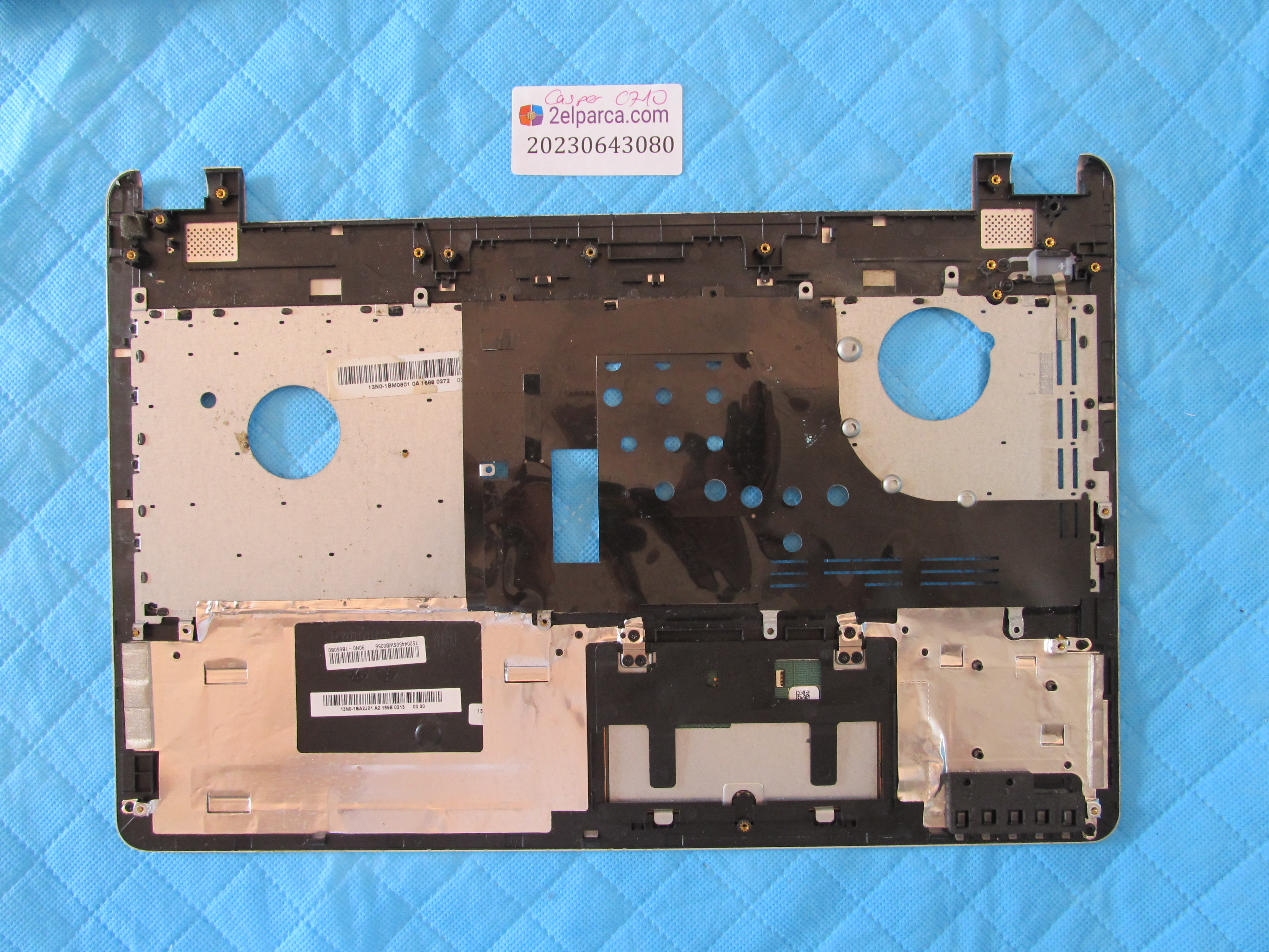 CASPER Casper c710 üst kasa klavye kasasi touchpad dahil orjinal ürün küçük görsel 2