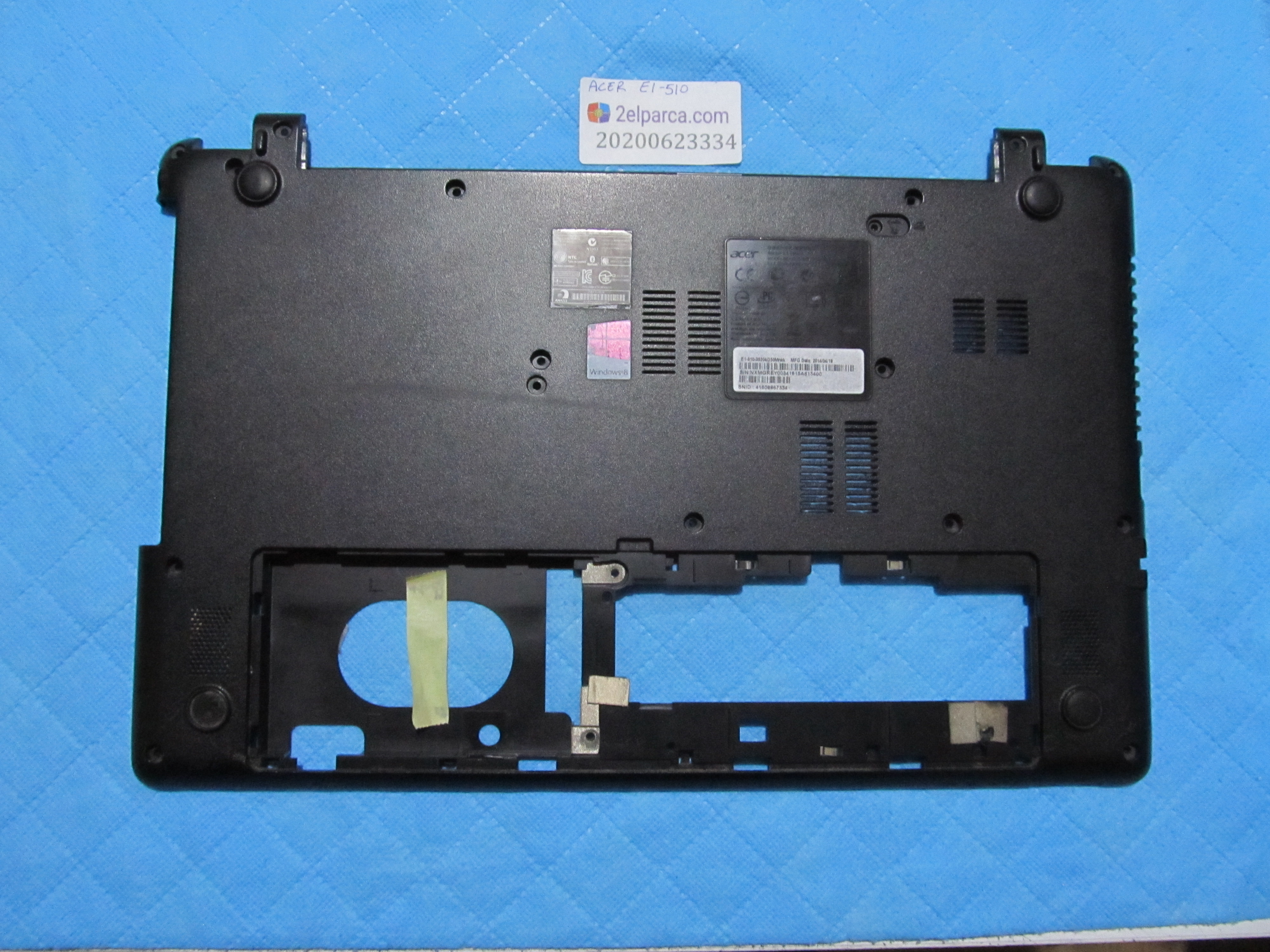 ACER Acer e1-510 alt kasa (2 vida yeri tamirli) orjinal ürün küçük görsel 2