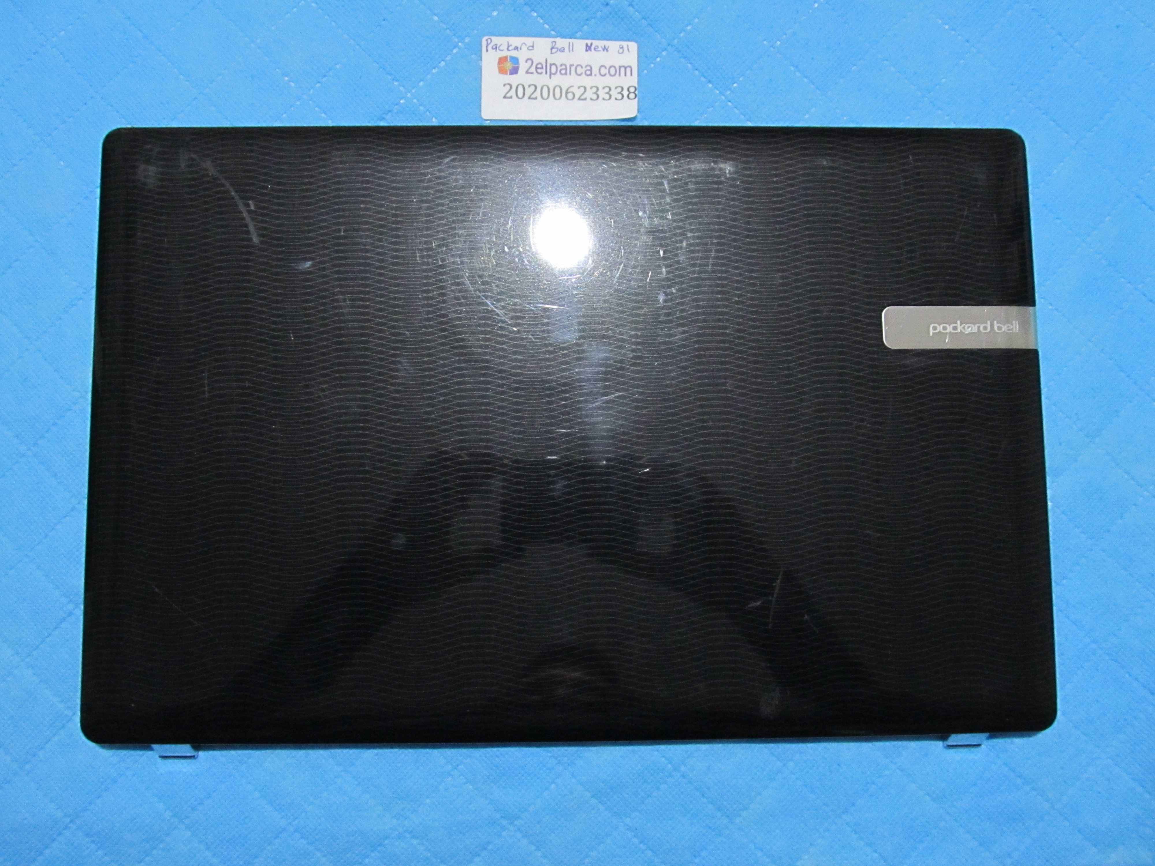 PACKARD BELL Packard bell new91 arka kapak lcd back cover (2 vida yeri tamirli) orjinal ürün küçük görsel 2