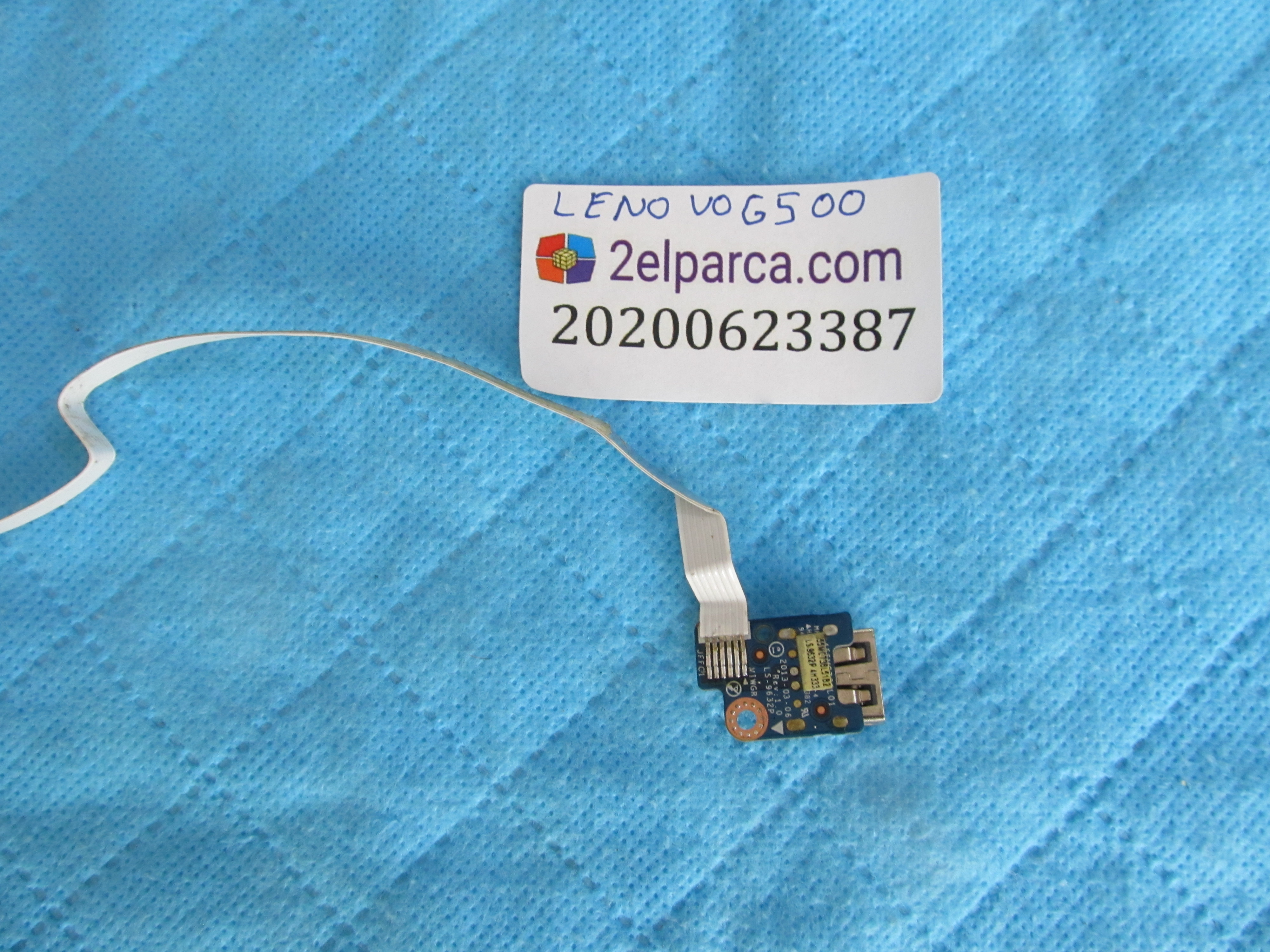 LENOVO Lenovo g500 usb port flex küçük görsel 2
