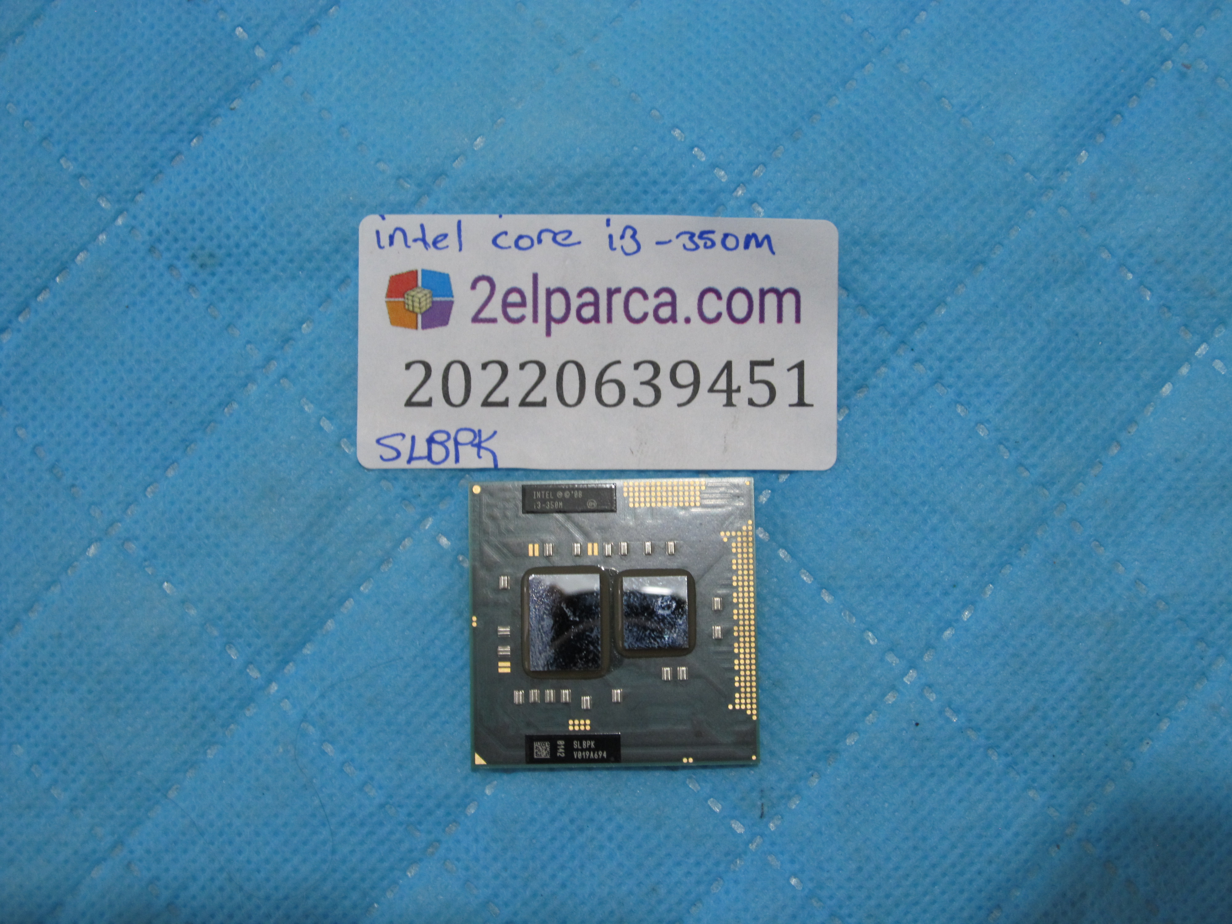 Intel core i3-350m cpu slbpk