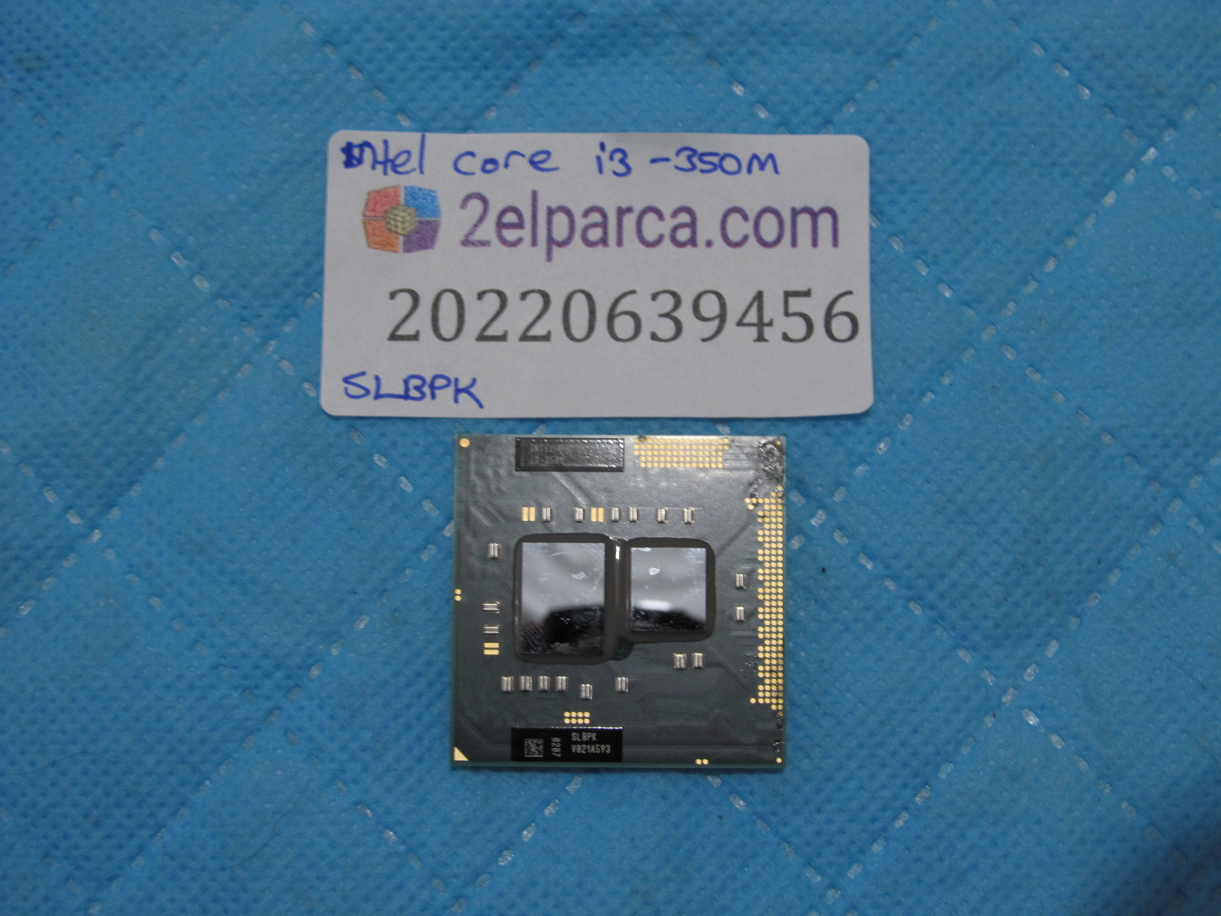 Intel core i3-350m cpu slbpk