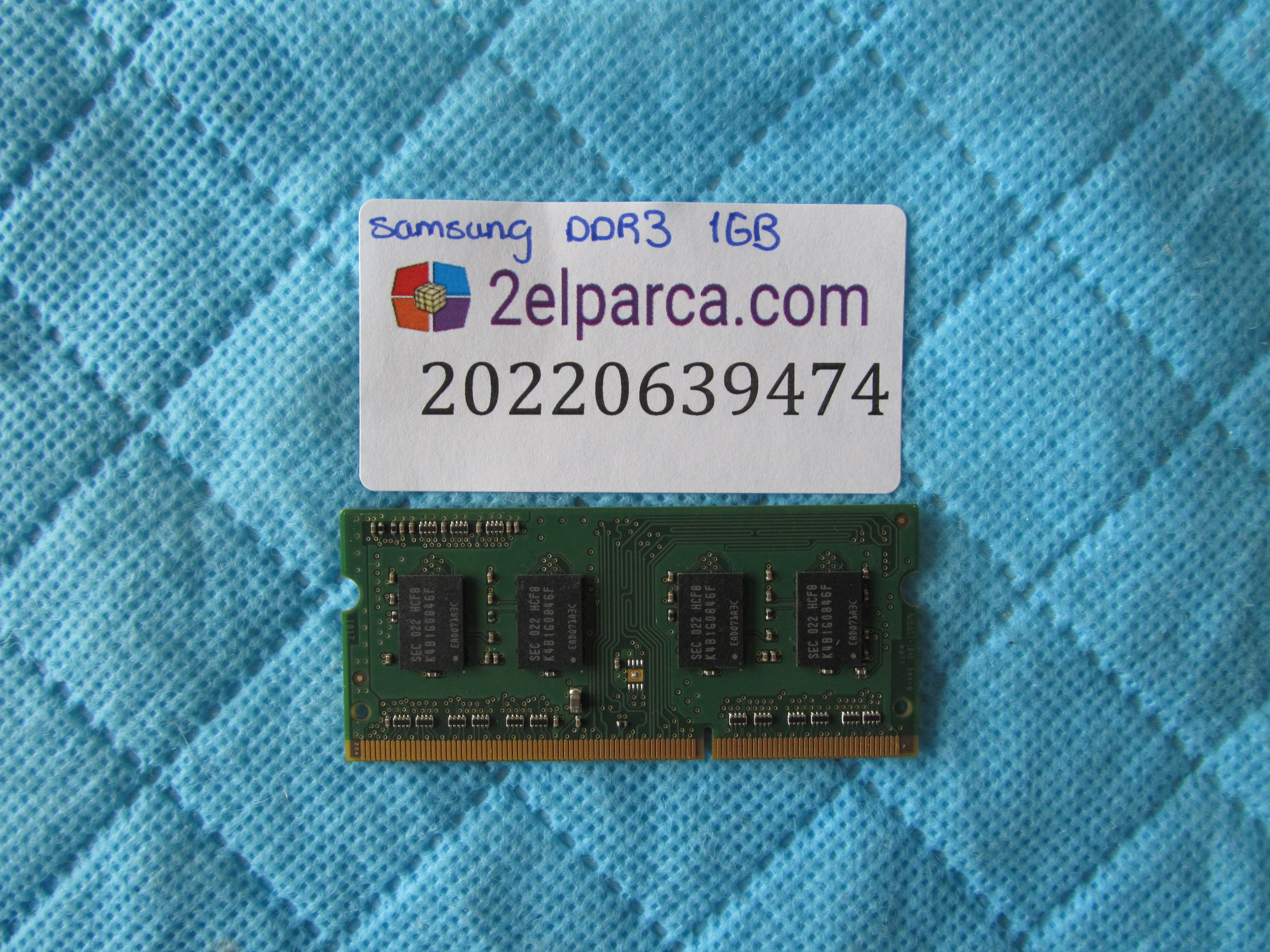 SAMSUNG Samsung 1gb ddr3 8500s 07-10-zzz ram bellek küçük görsel 2