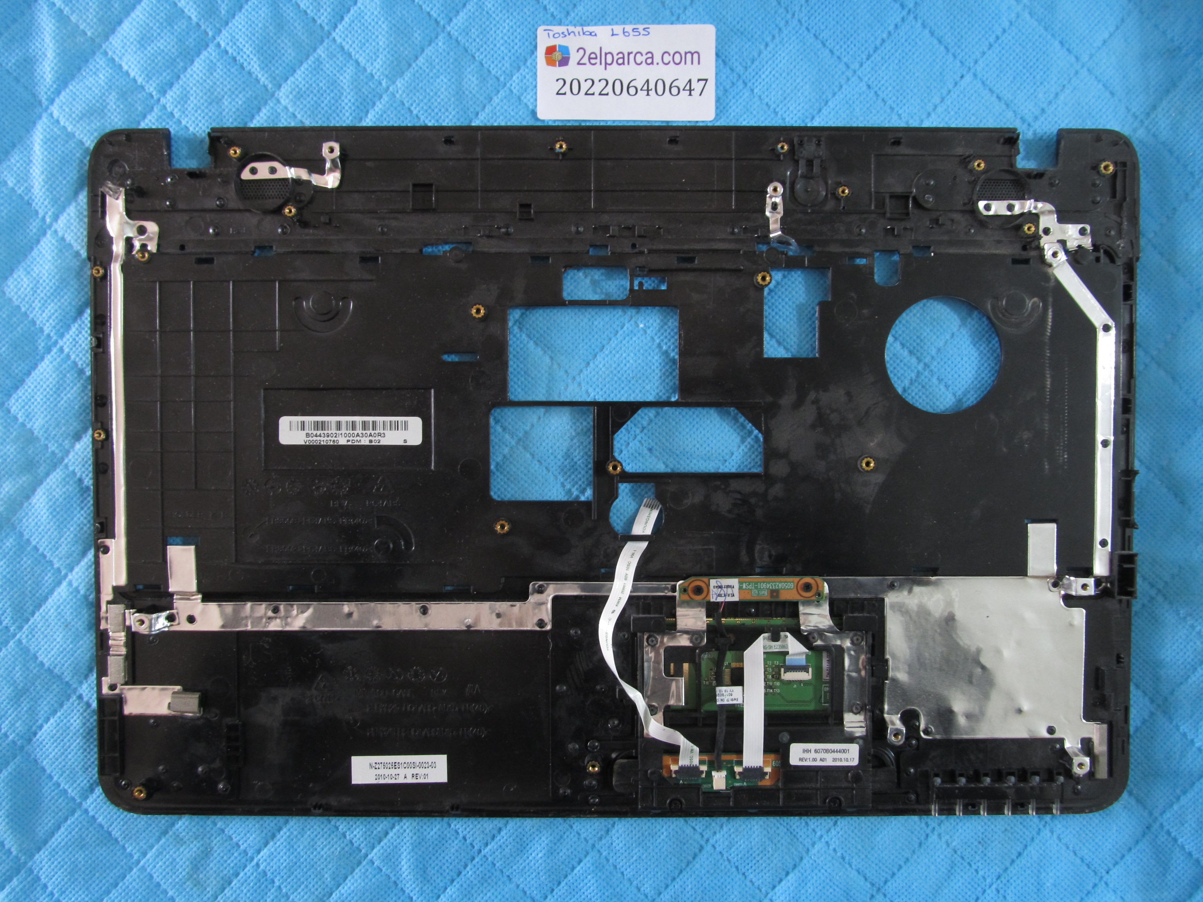 TOSHİBA Toshiba l655 üst kasa klavye kasasi orjinal ürün küçük görsel 2