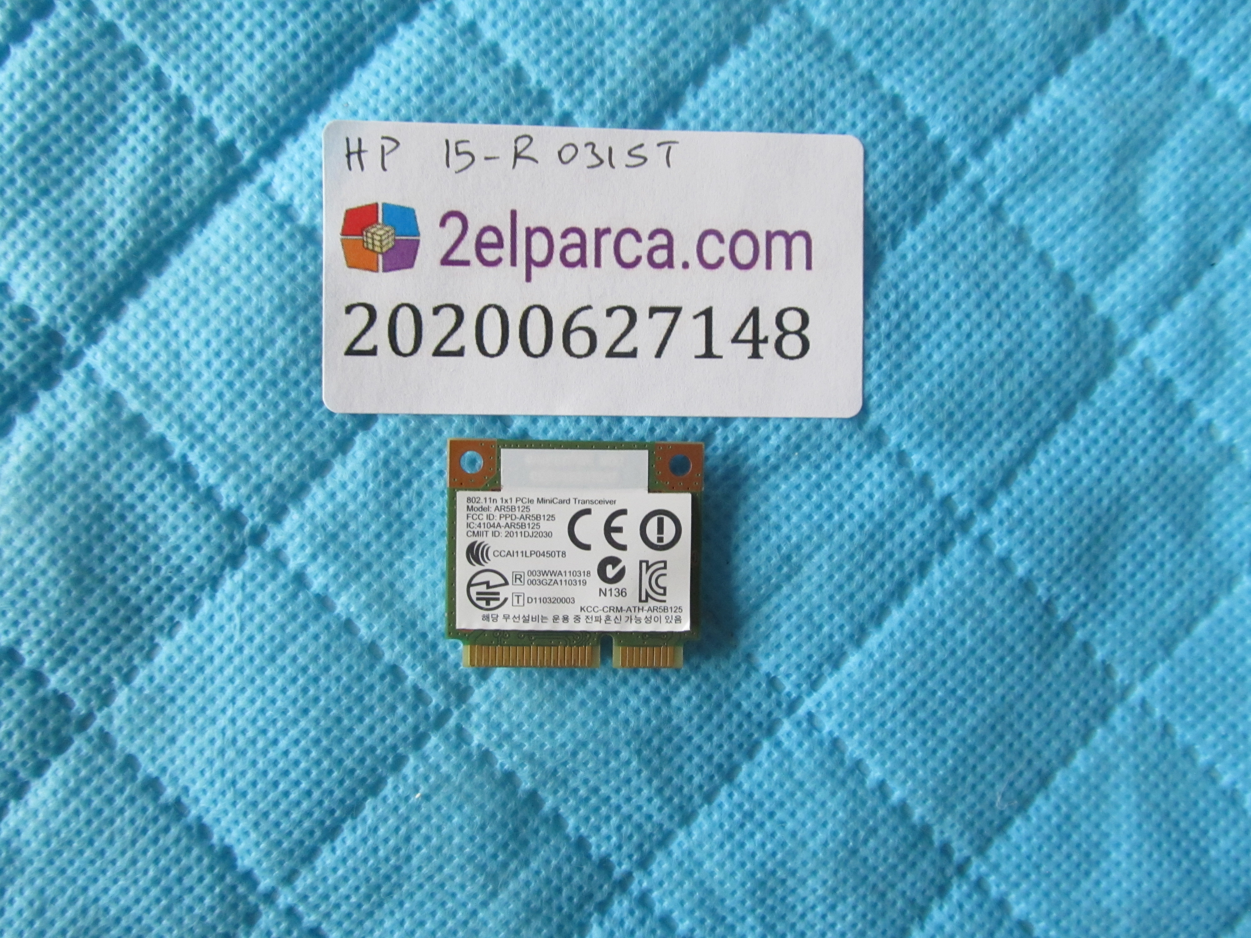 HP Hp 15-r031st wifi karti orjinal ürün küçük görsel 2