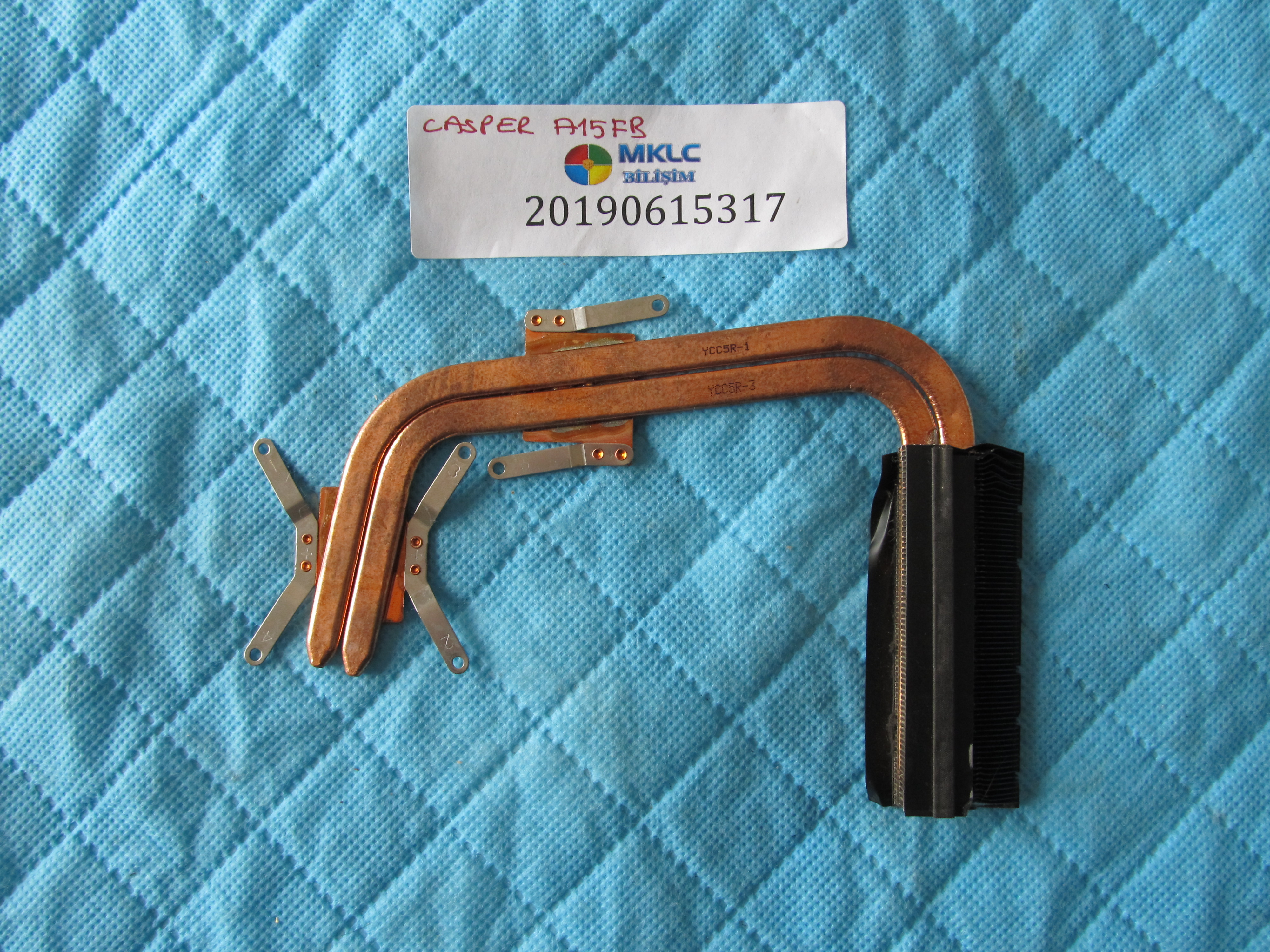 CASPER Casper a15fb soğutucu bakir (heatsink) orjinal ürün küçük görsel 2