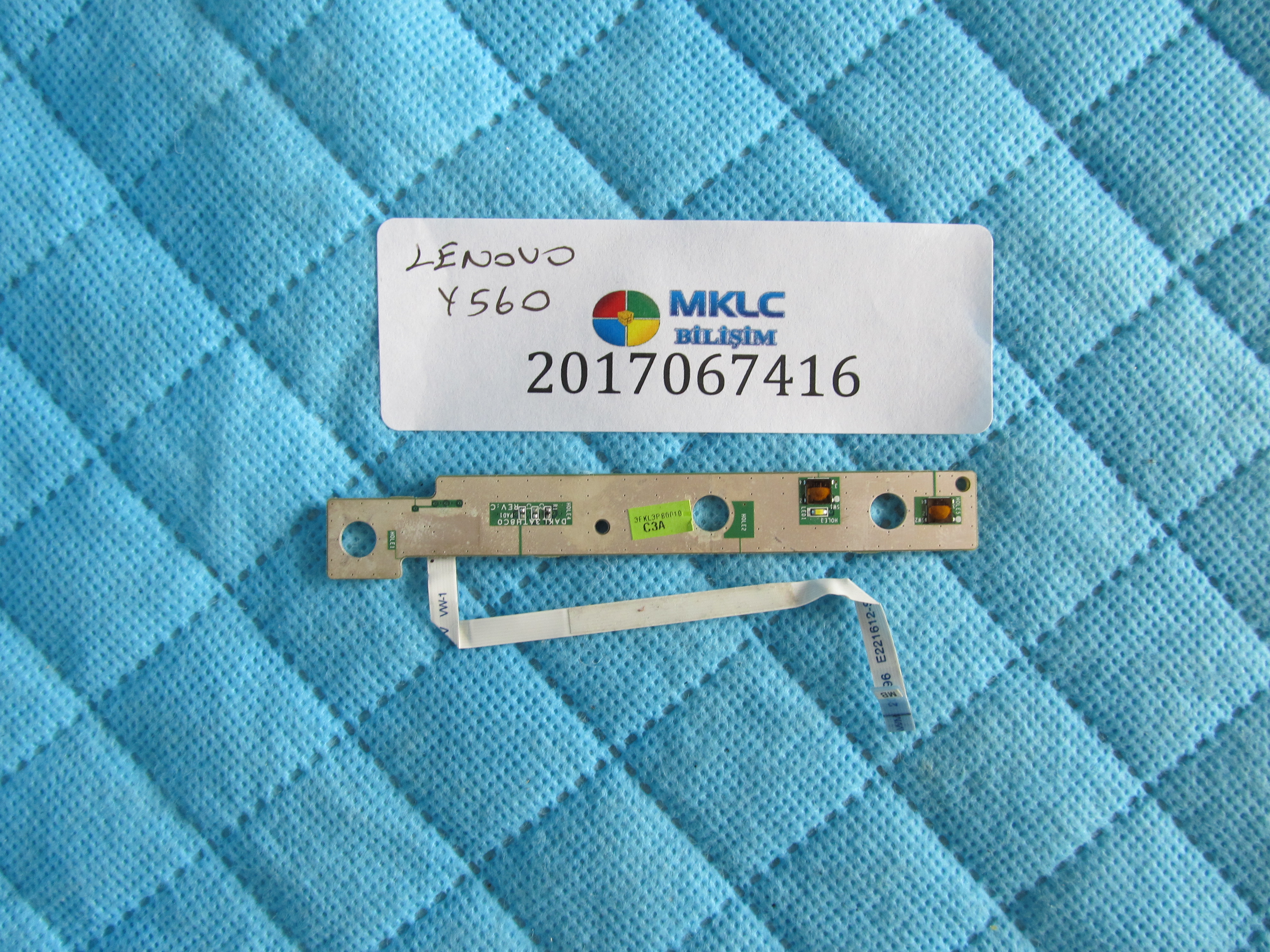 Lenovo y560 tetik karti ve flex orjinal ürün