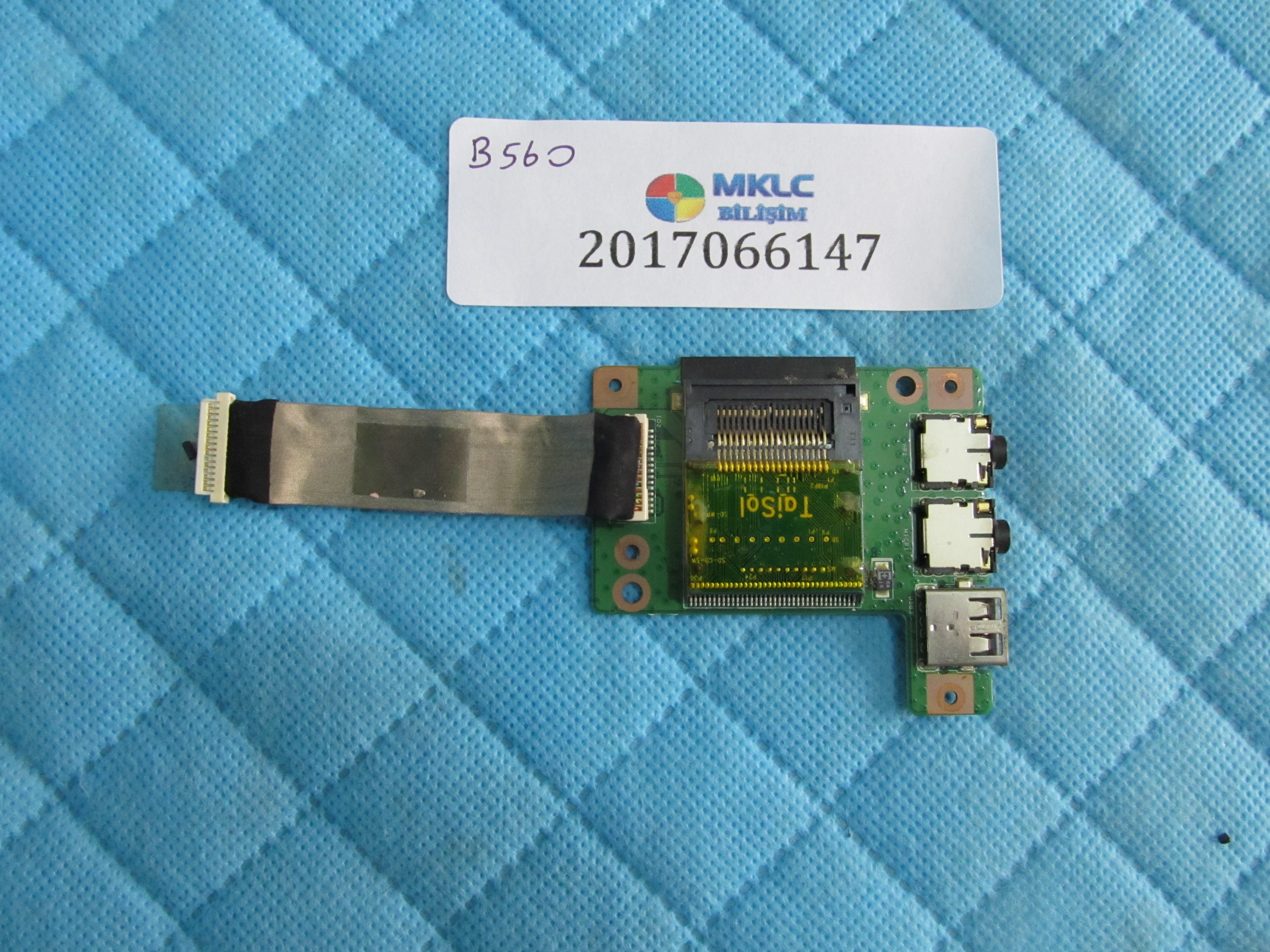 Lenovo b560 usb port flex ve ses karti
