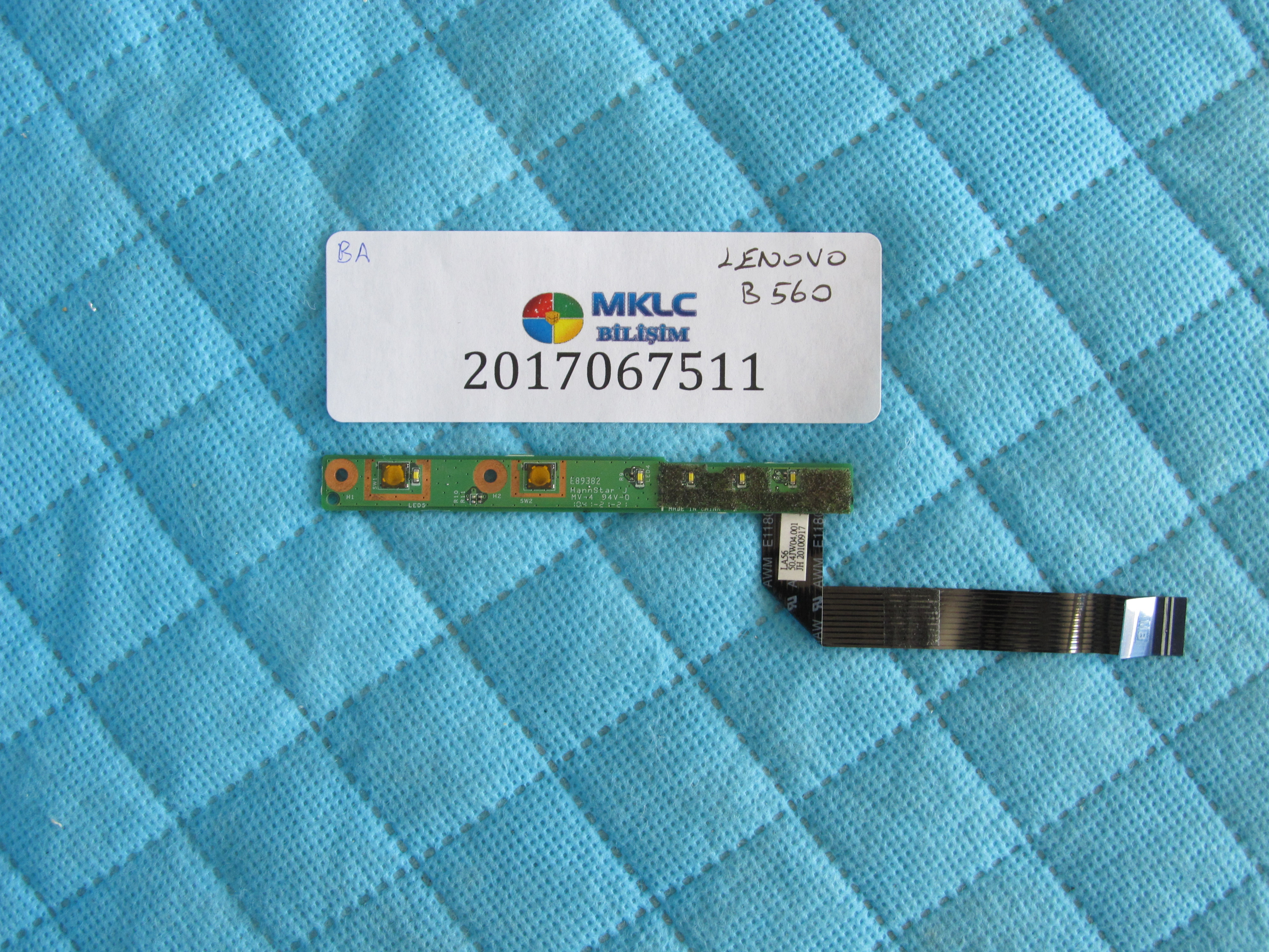 Lenovo b560 tetik karti ve flex
