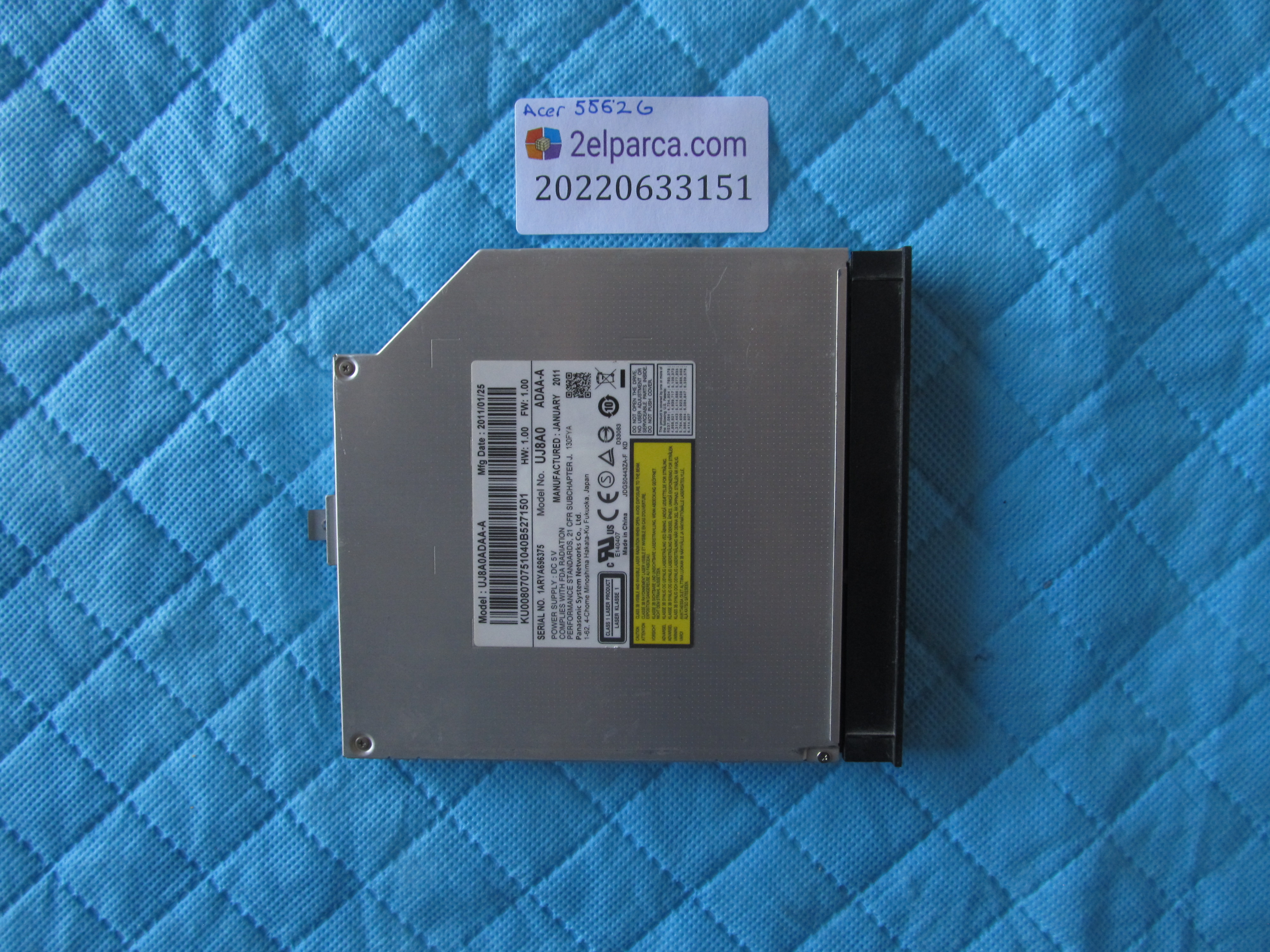 ACER Acer 5552g dvd yazici orjinal ürün küçük görsel 2
