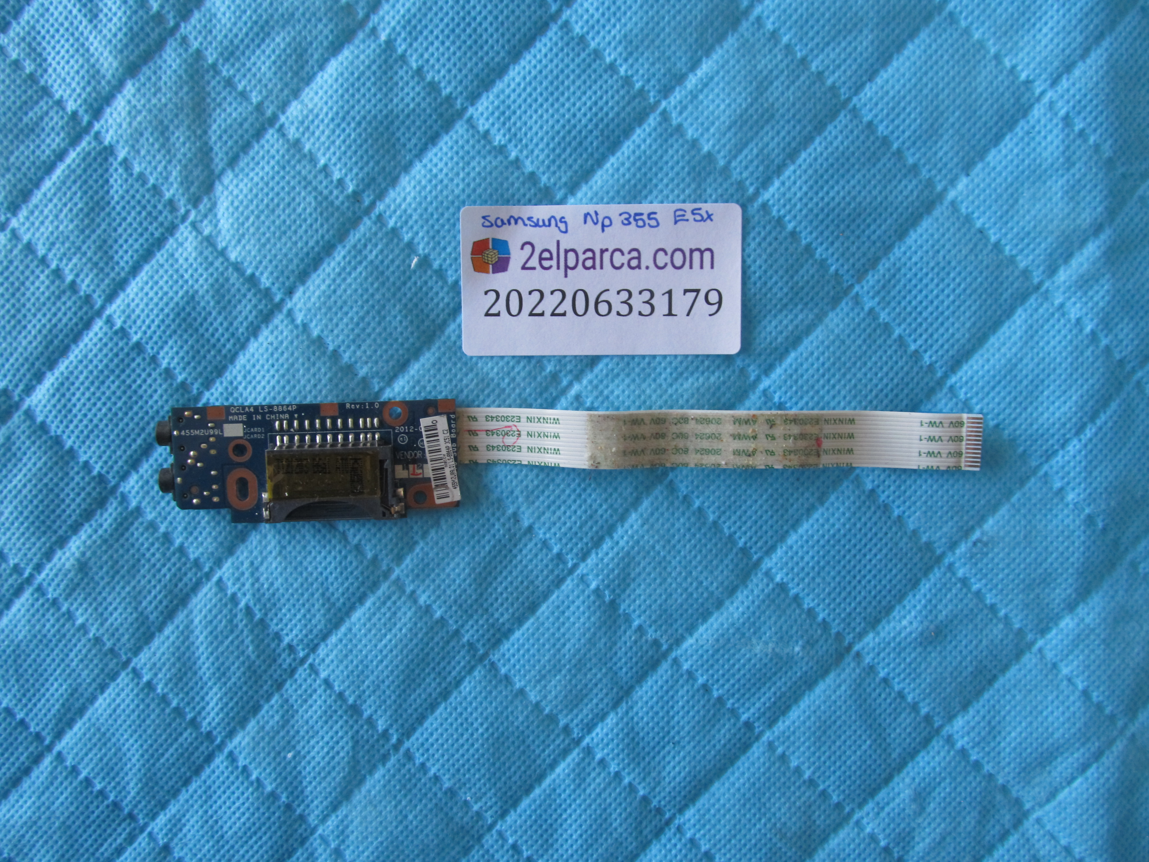 SAMSUNG Samsung np355 ses karti flex dahil orjinal ürün küçük görsel 2