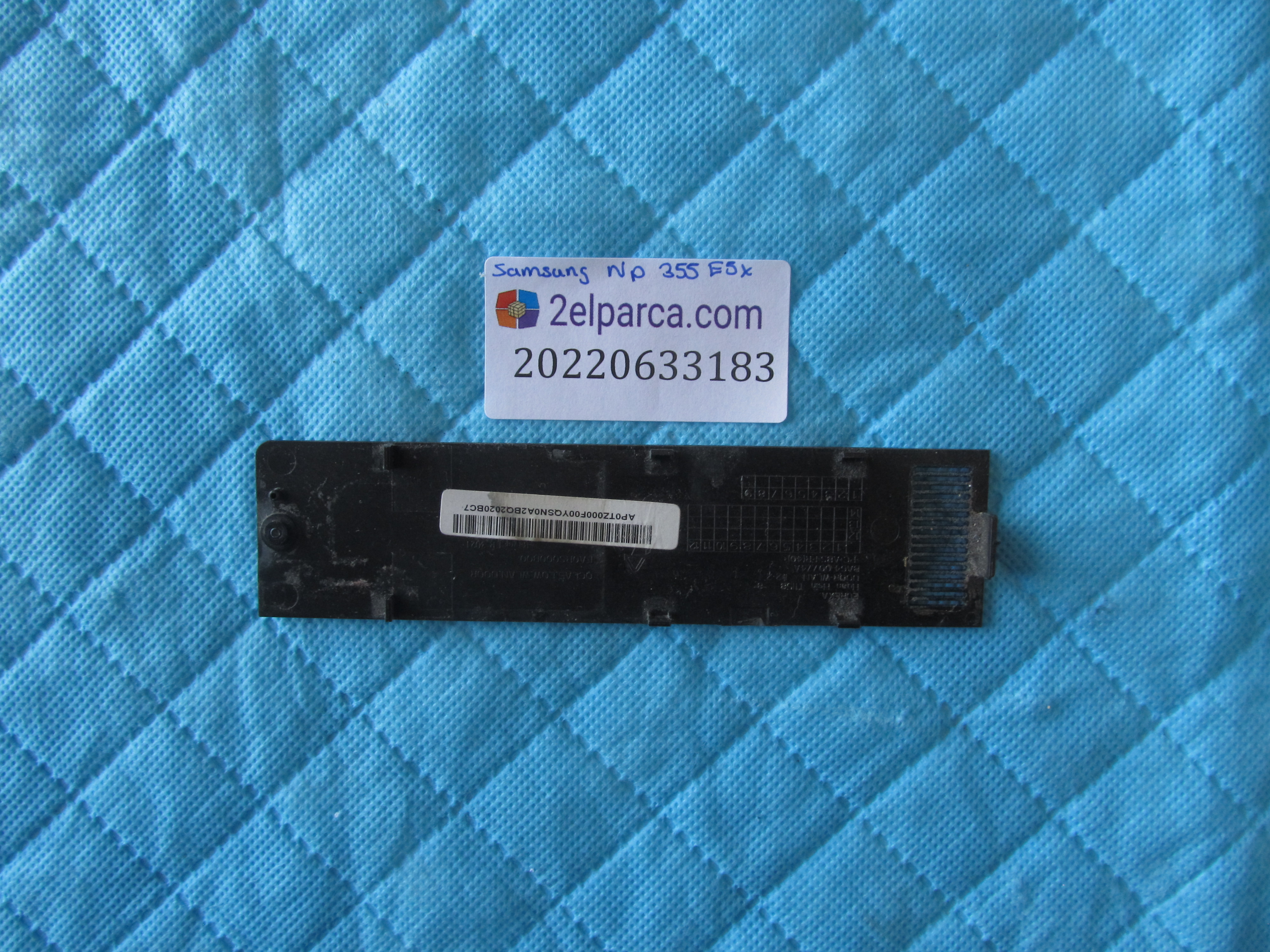 SAMSUNG Samsung np355 alt kapak ağ karti kapaği orjinal ürün küçük görsel 2