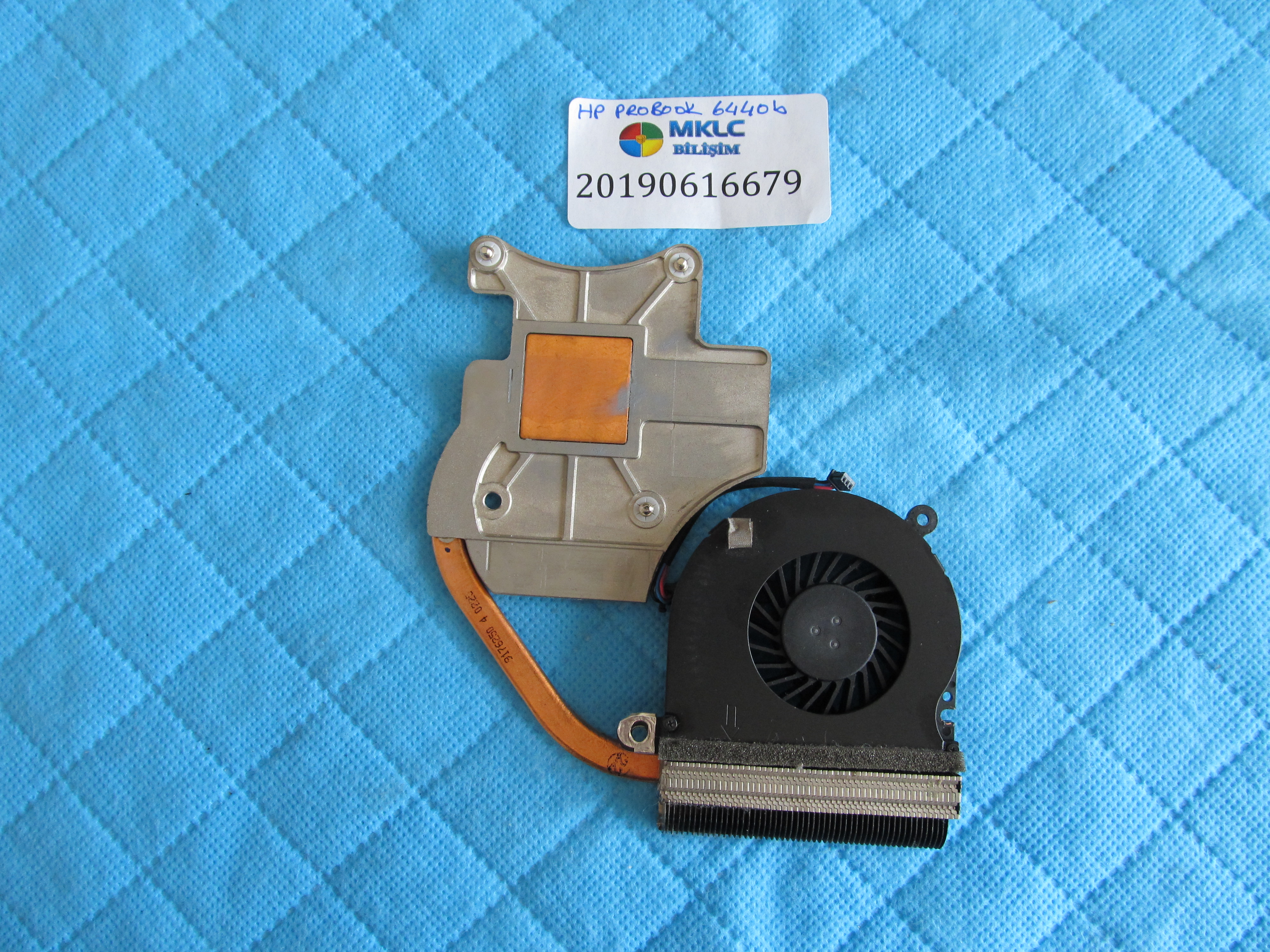 HP Hp probook 6440b fan bakir soğutucu (heatsink) orjinal ürün küçük görsel 2