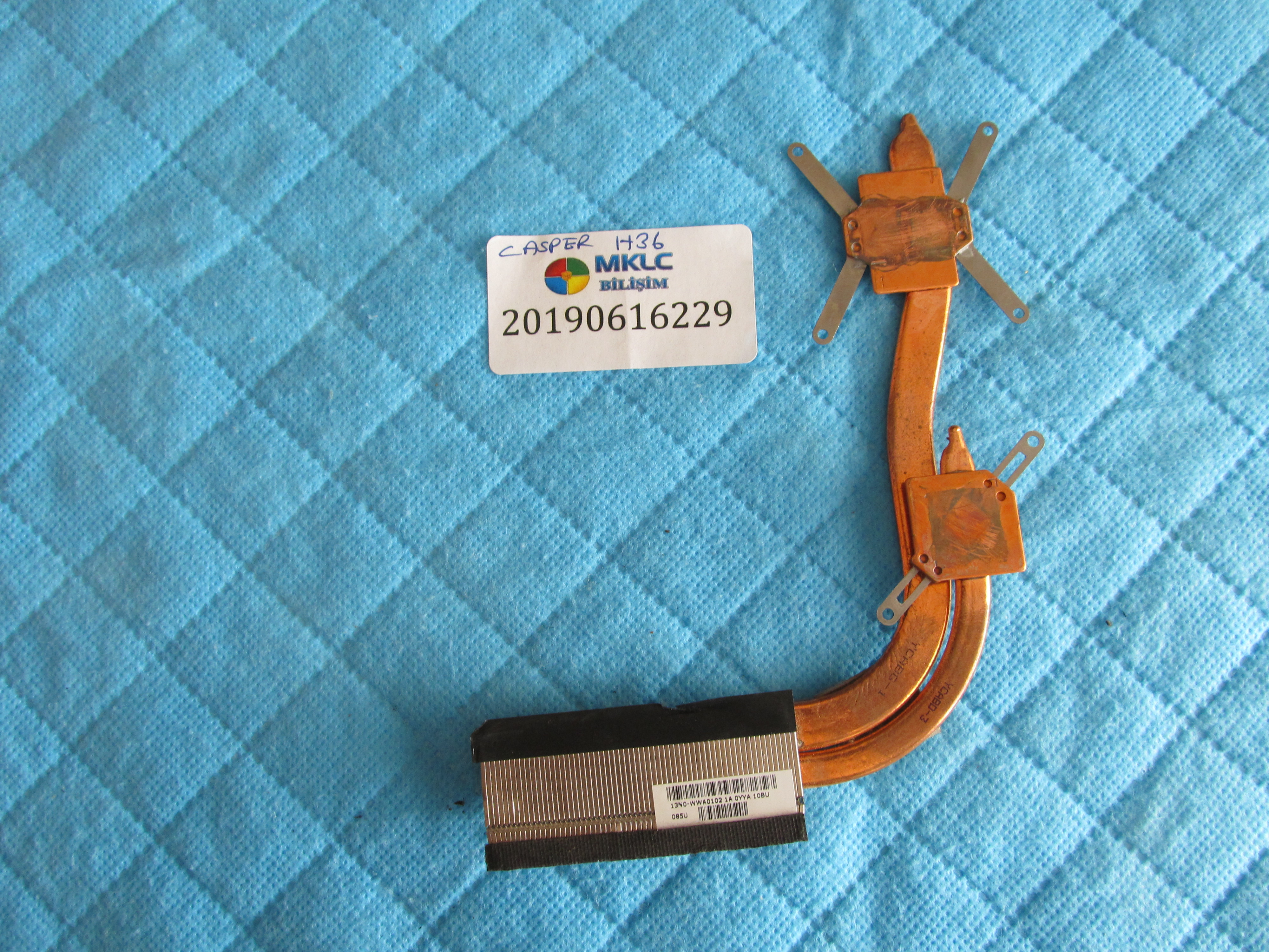 CASPER Casper h36 bakir soğutucu (heatsink) orjinal ürün küçük görsel 2