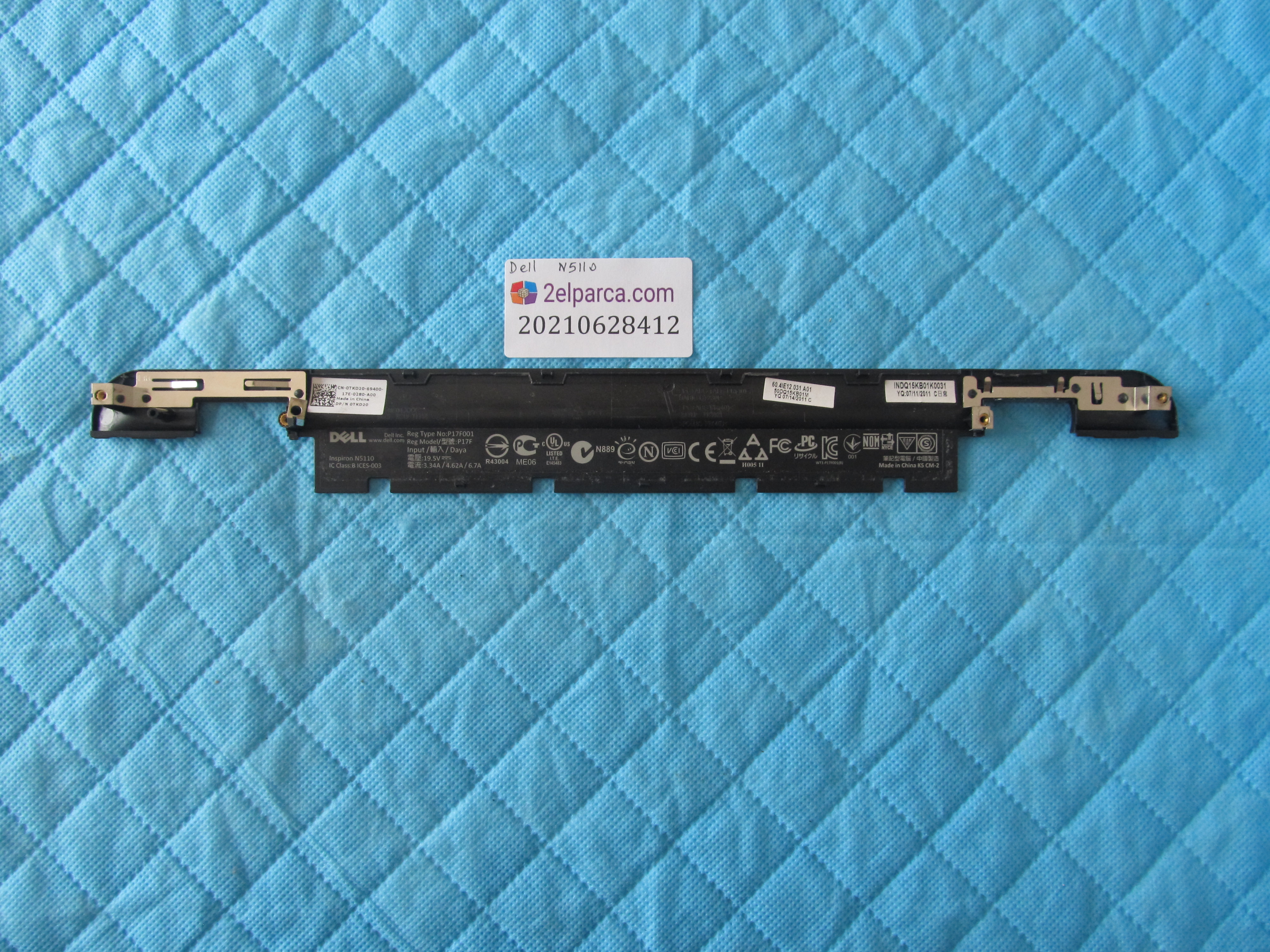 DELL Dell n5110 arka çita küçük görsel 2